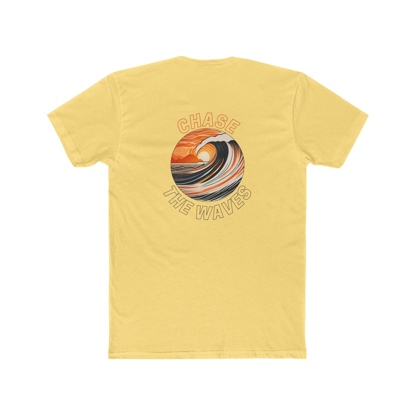 Unisex Cotton Crew Tee - Chase the Waves