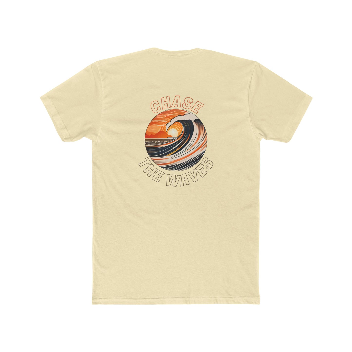 Unisex Cotton Crew Tee - Chase the Waves