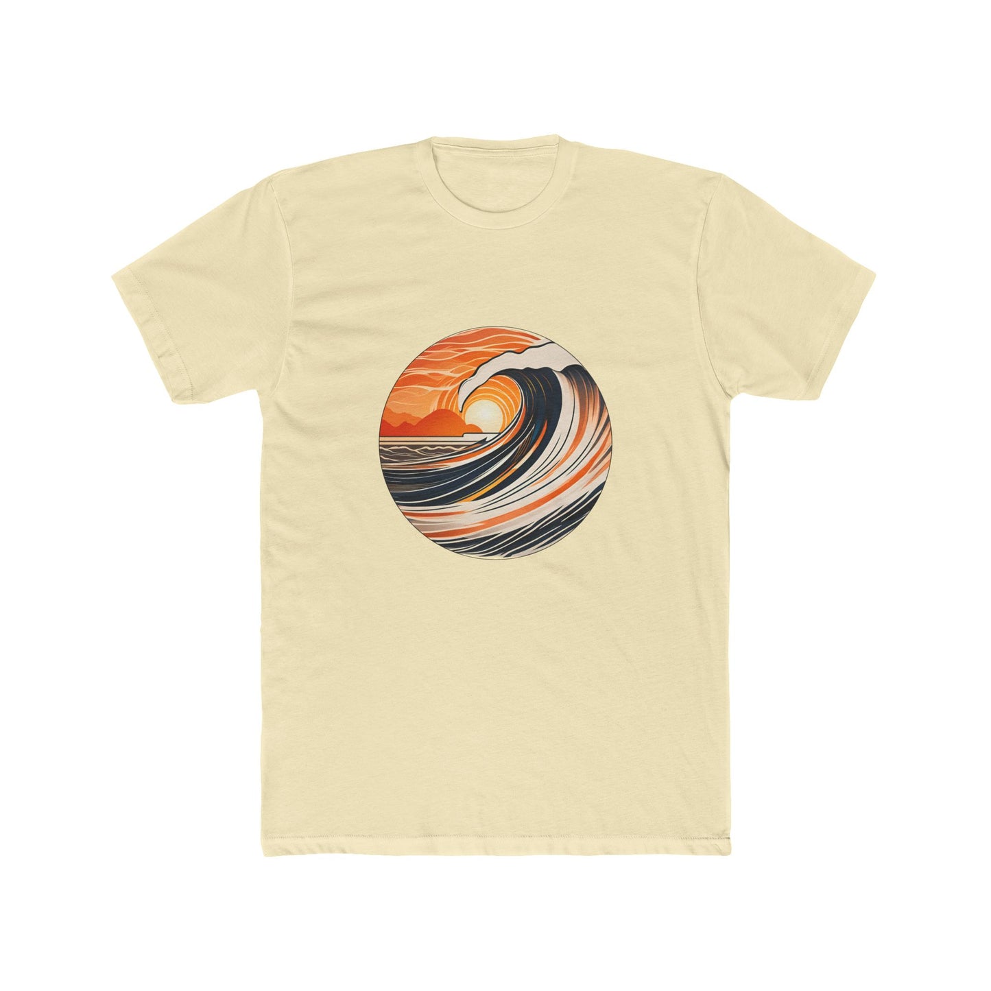 Unisex Cotton Crew Tee - Chase the Waves