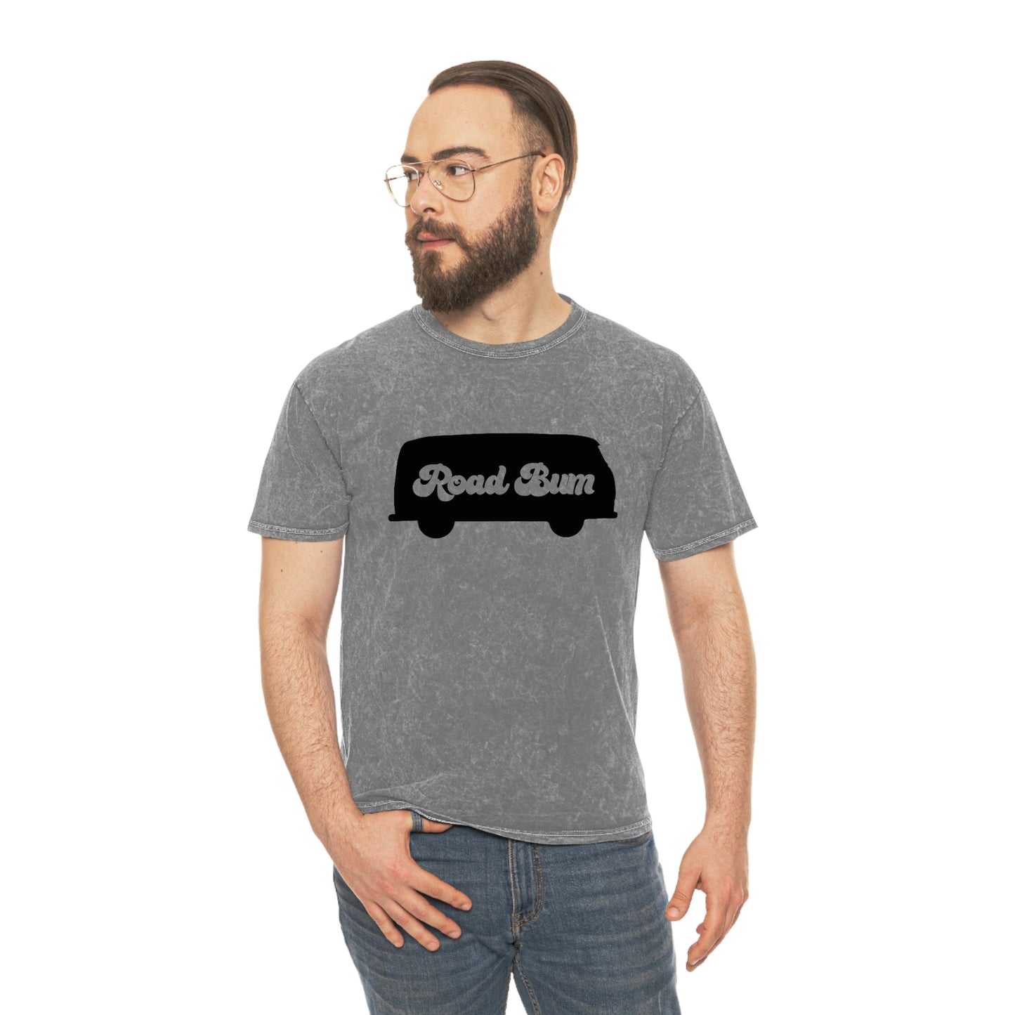 Men's Mineral Wash T-Shirt - Bus