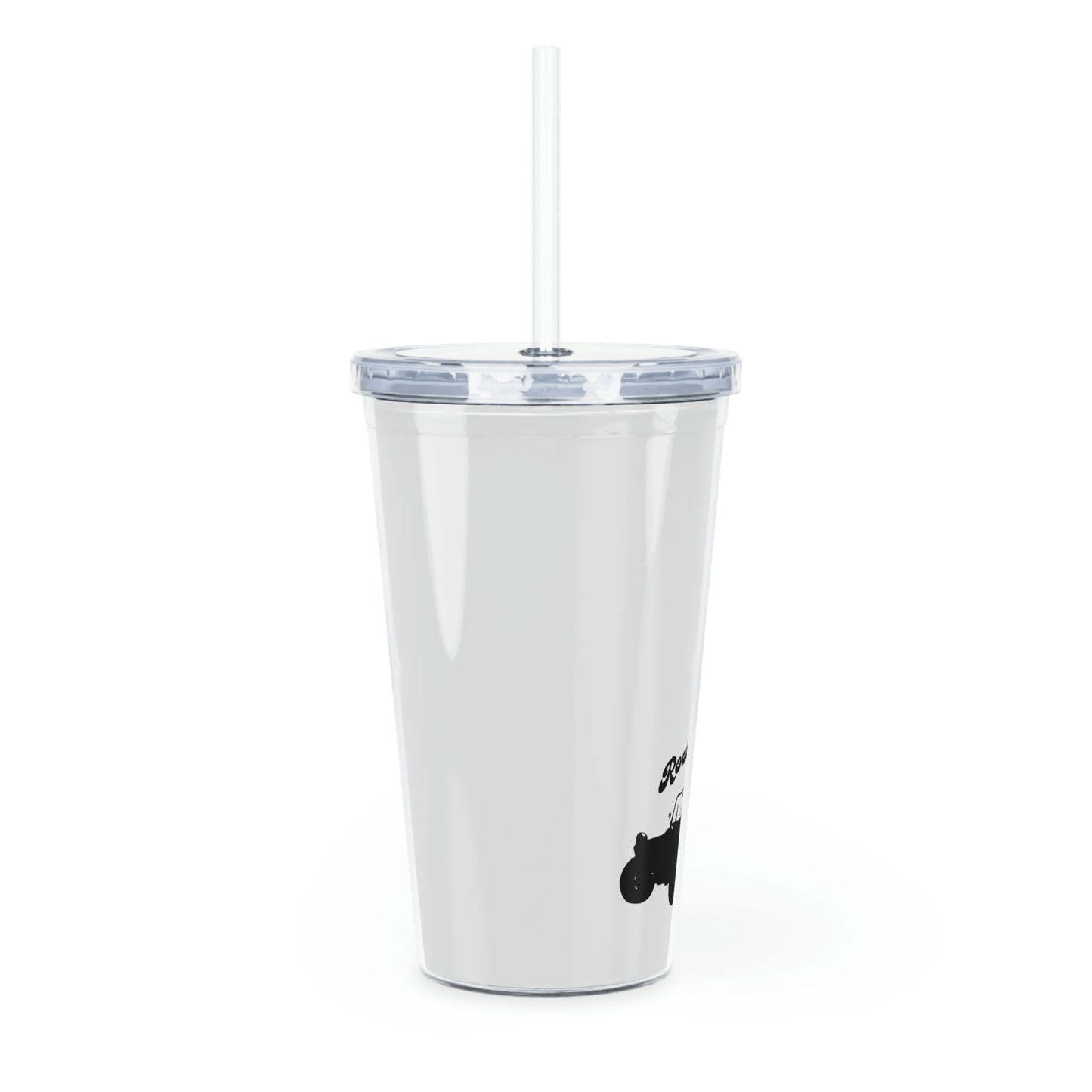 Plastic Tumbler with Straw - Dunes