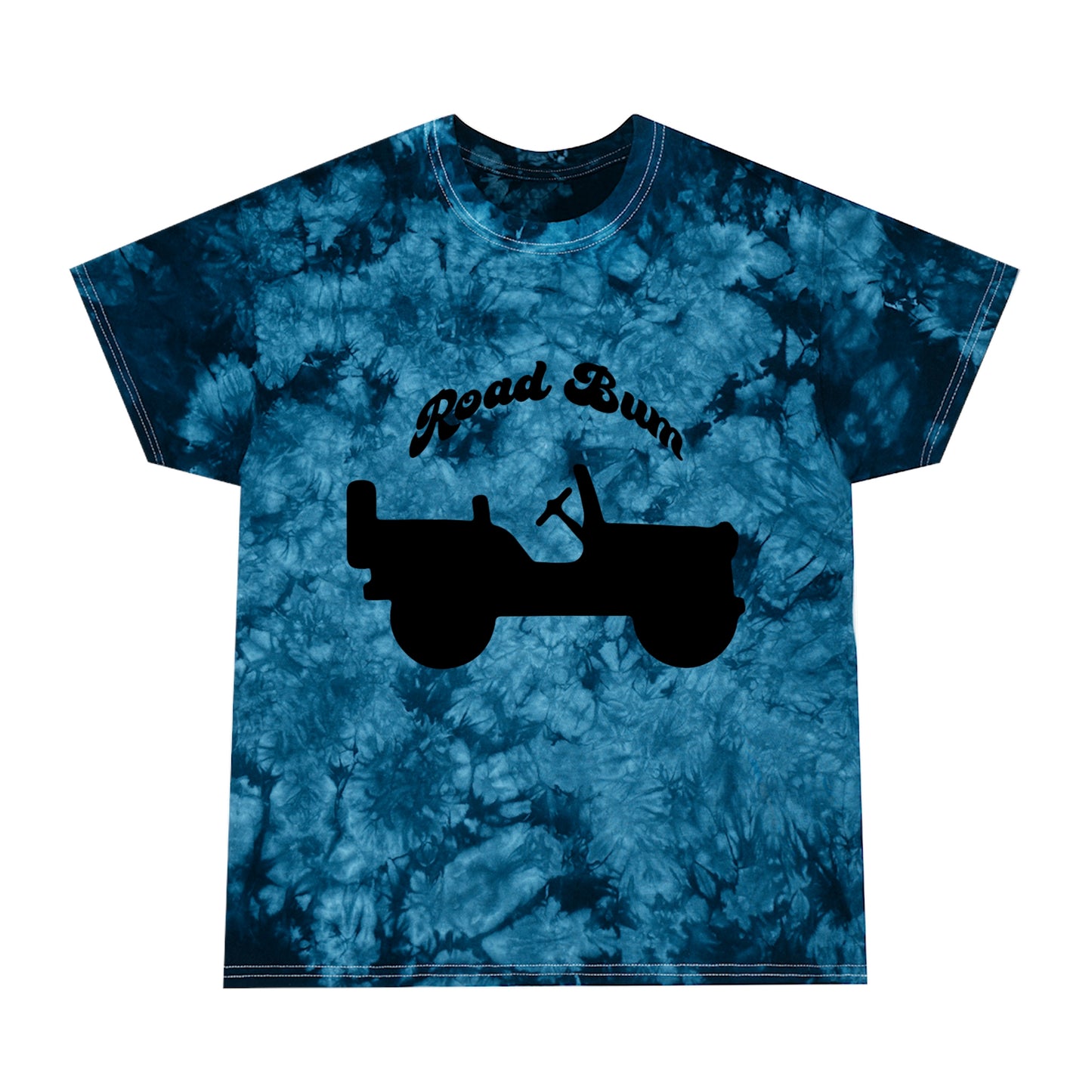 Men's Tie-Dye Tee, Crystal - Jeep