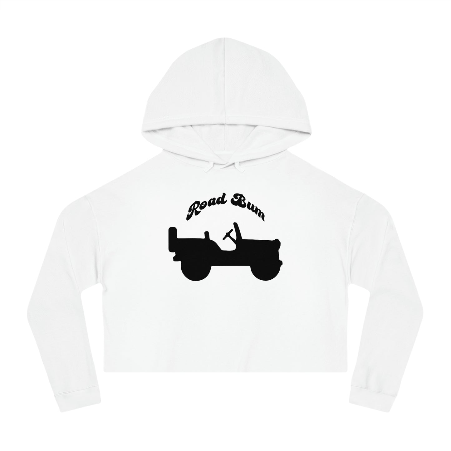 Women’s Cropped Hooded Sweatshirt - Jeep