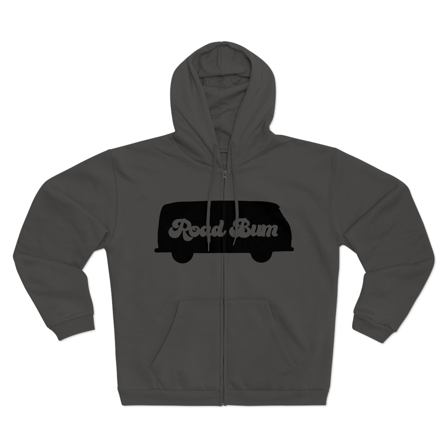 Men's Hooded Zip Sweatshirt - Bus