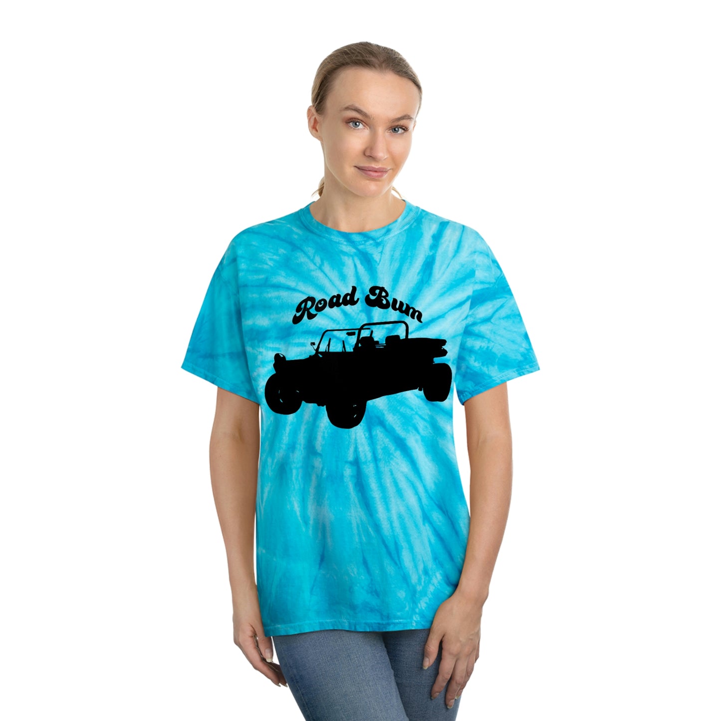 Women's Tie-Dye Tee, Cyclone - Dunes