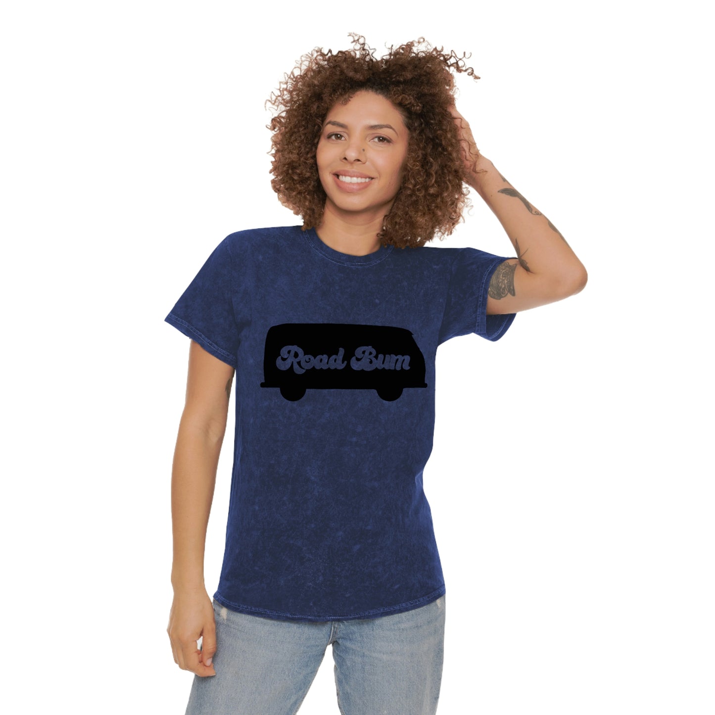 Women's Mineral Wash T-Shirt - Bus