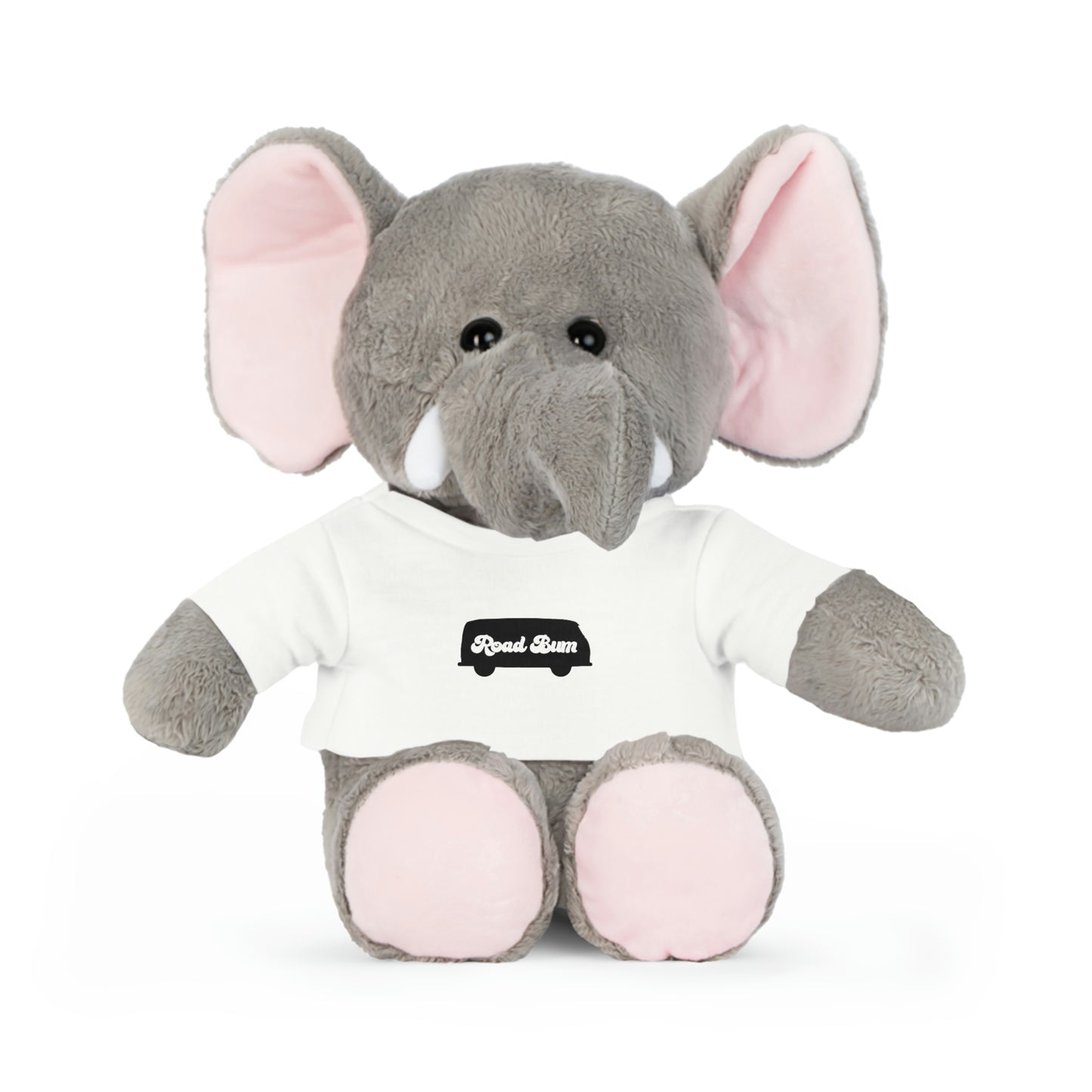 Plush Animal with T-Shirt - Bus