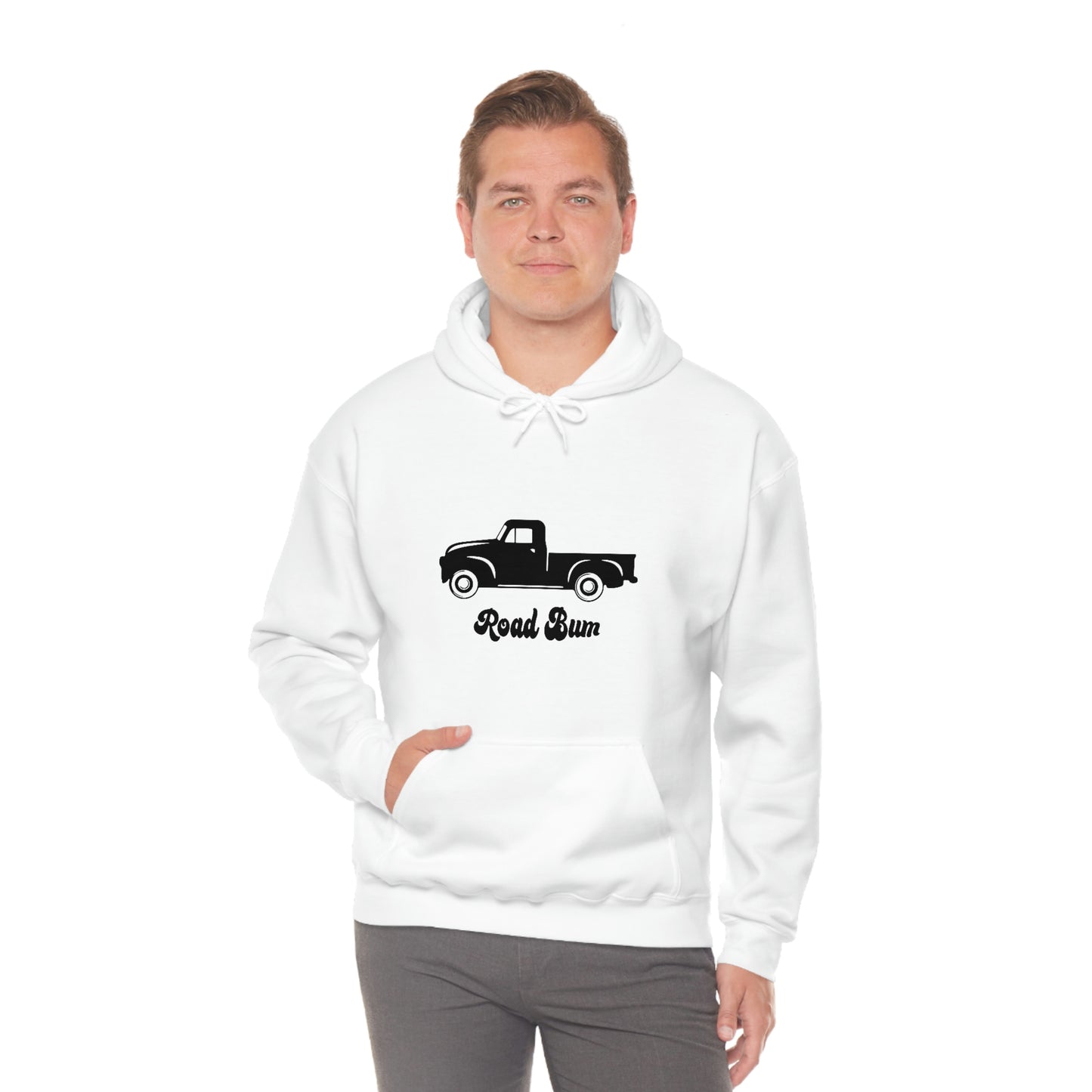 Men's Heavy Blend™ Hooded Sweatshirt - Truck