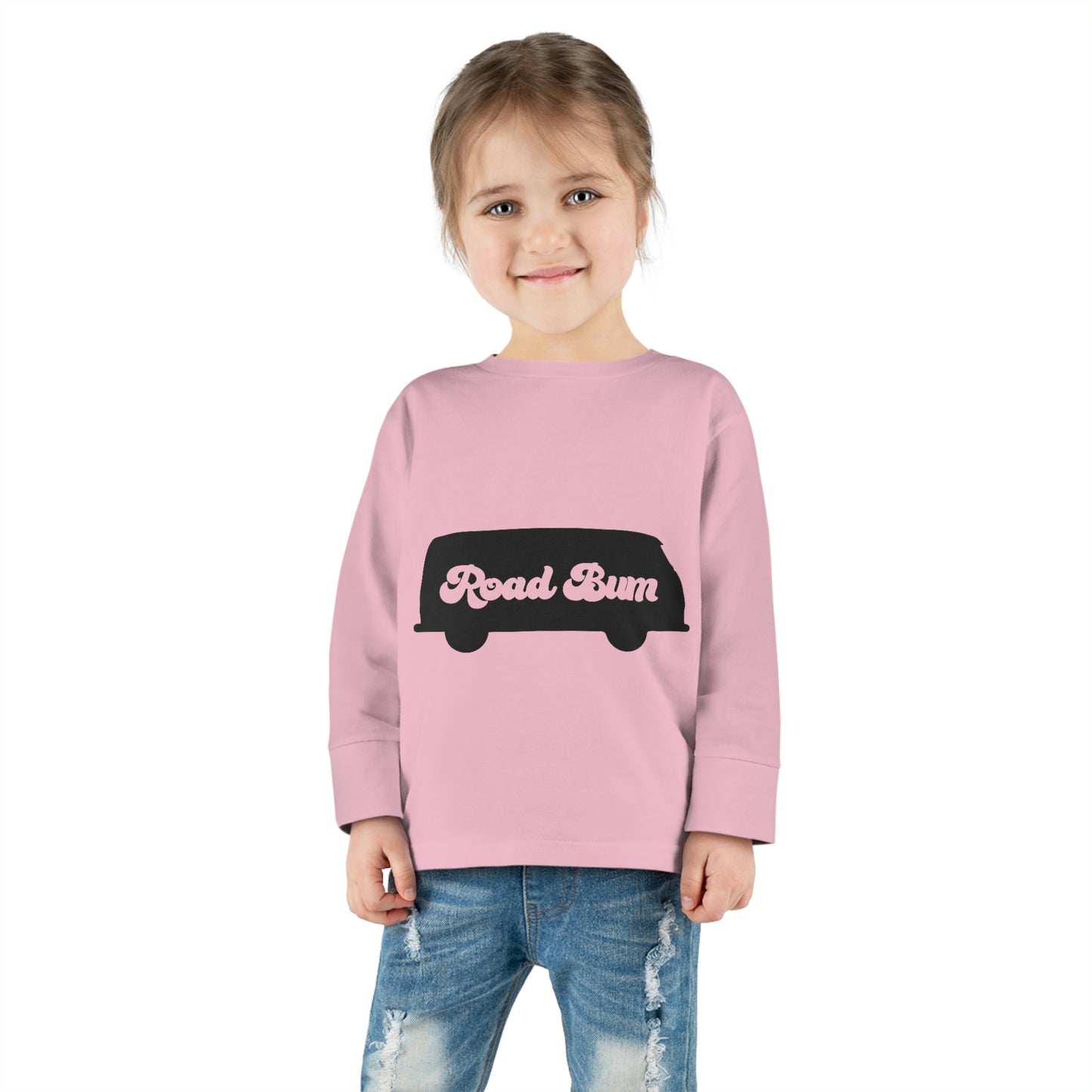 Toddler Long Sleeve Tee - Bus