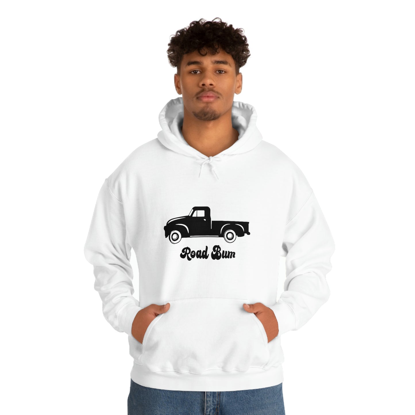 Men's Heavy Blend™ Hooded Sweatshirt - Truck