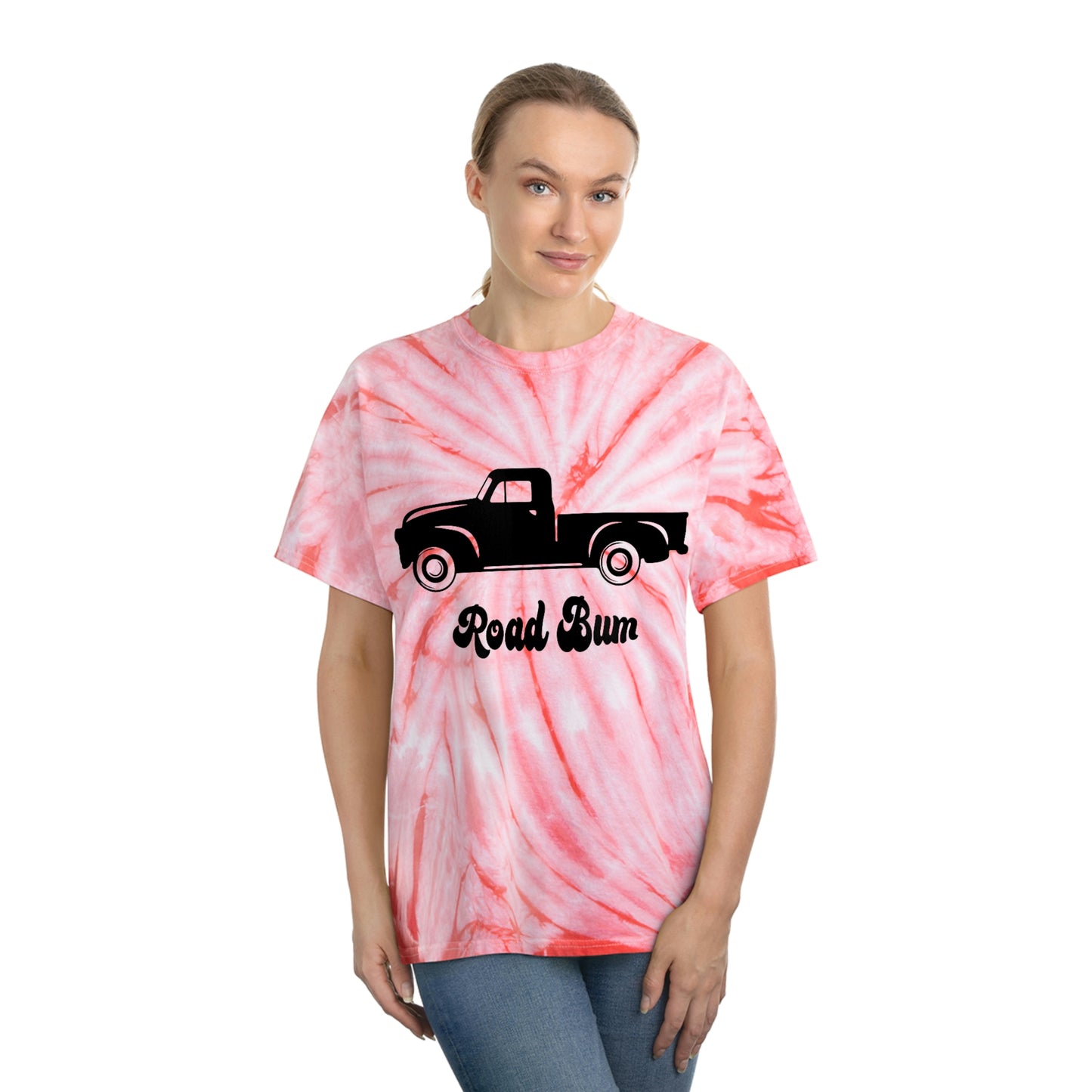 Women's Tie-Dye Tee, Cyclone - Truck