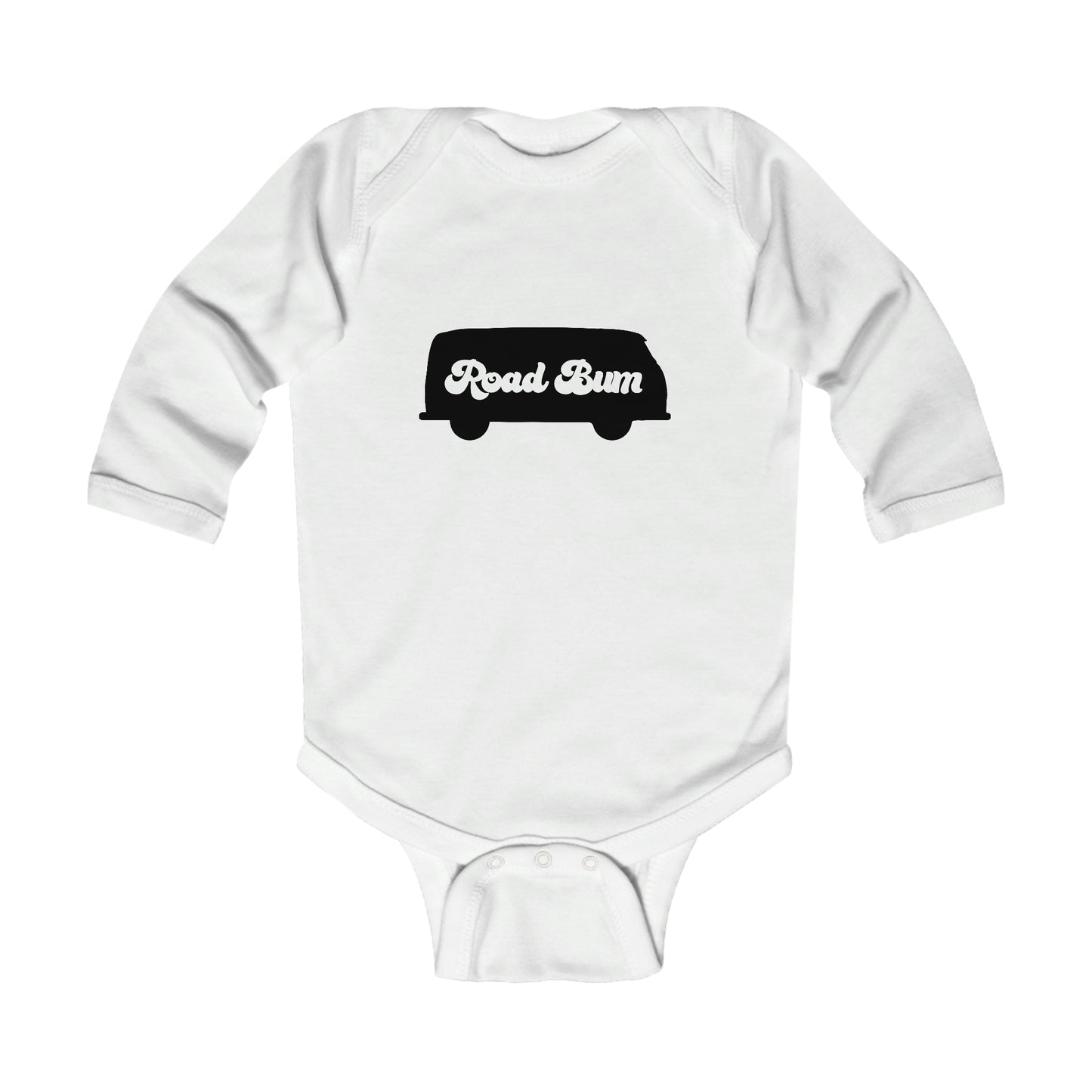 Infant Long Sleeve Bodysuit - Bus