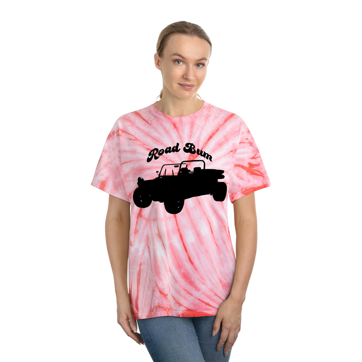 Women's Tie-Dye Tee, Cyclone - Dunes