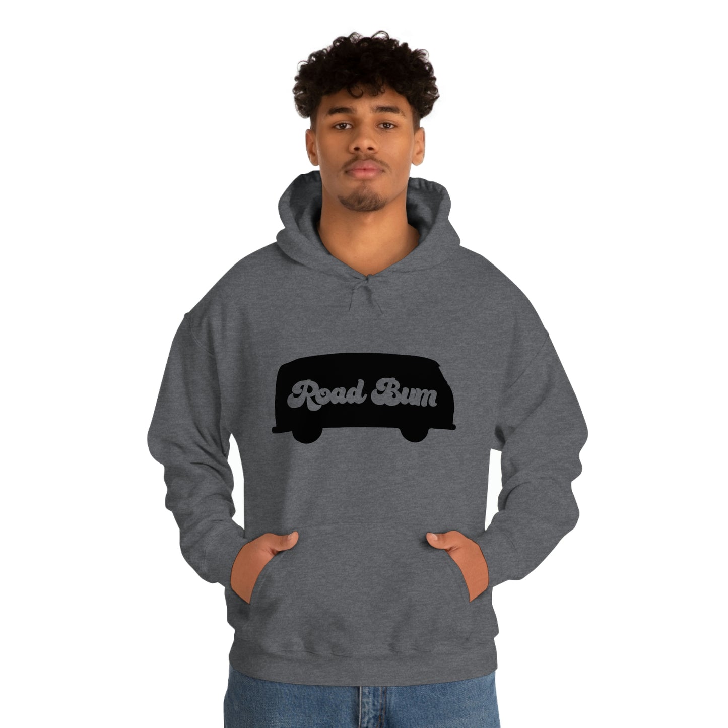 Men's Heavy Blend™ Hooded Sweatshirt - Bus