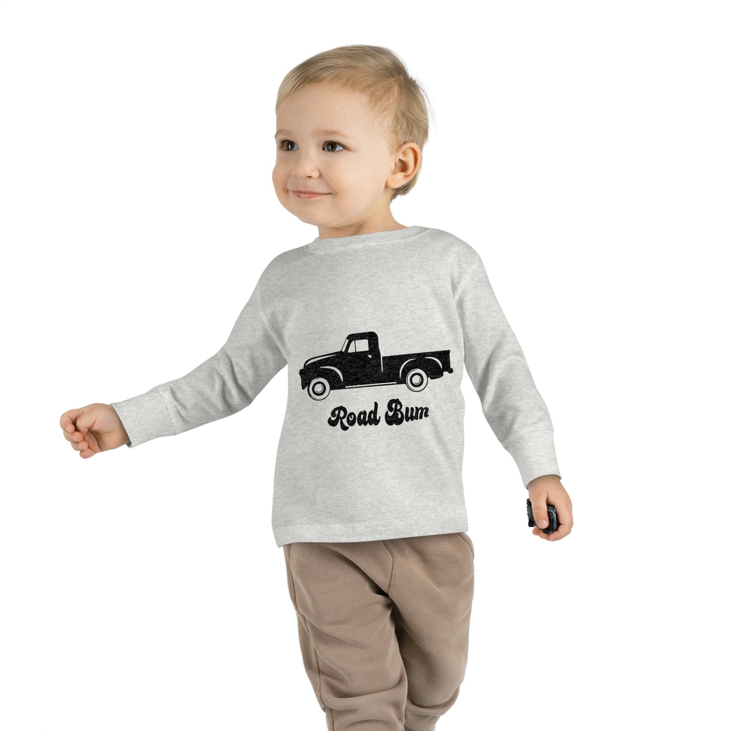 Toddler Long Sleeve Tee - Truck