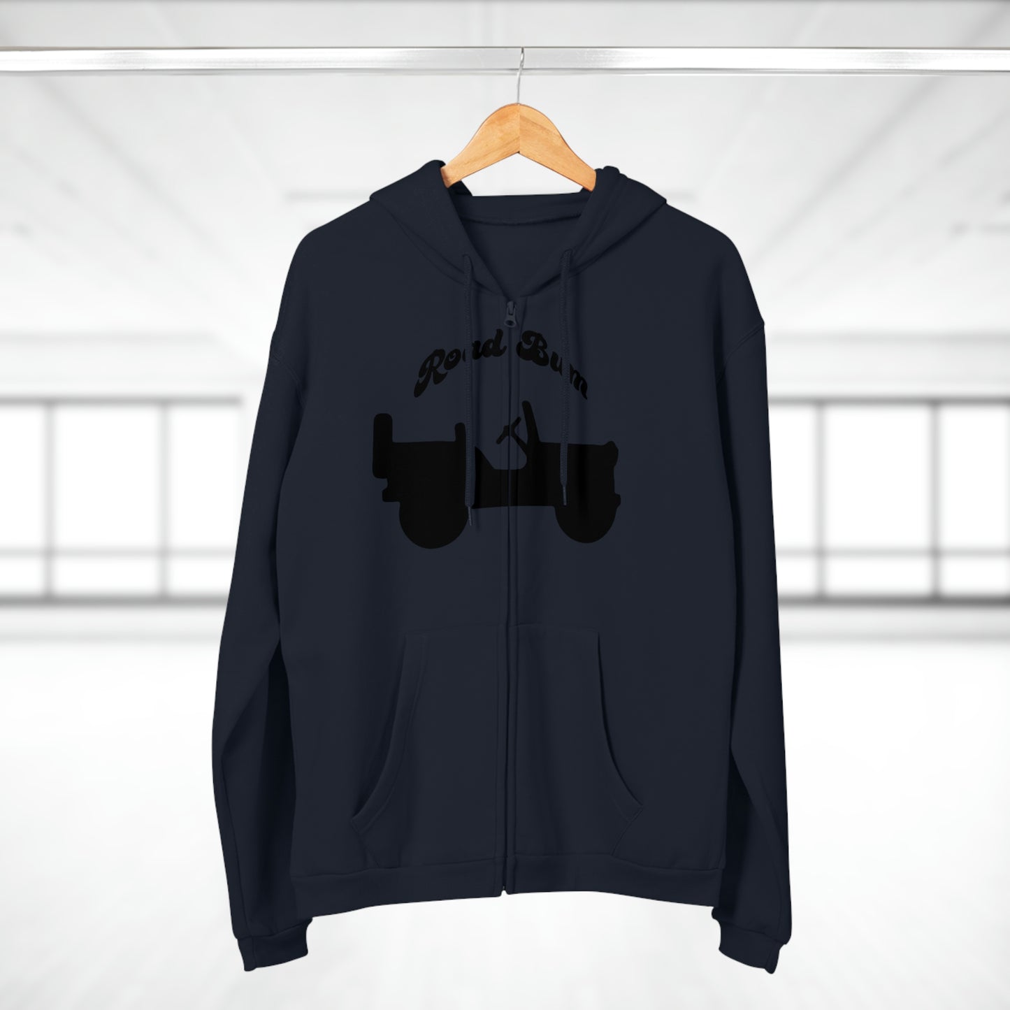 Men's Hooded Zip Sweatshirt - Jeep