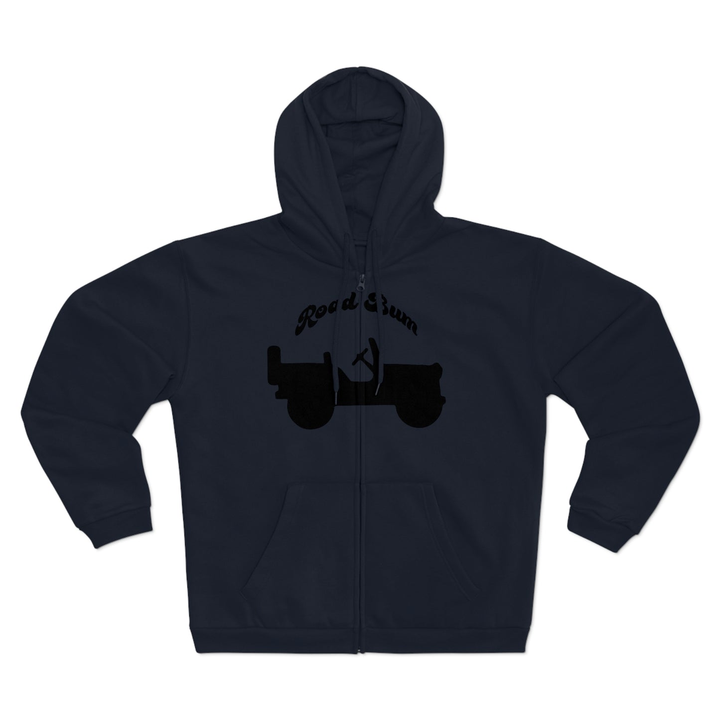 Men's Hooded Zip Sweatshirt - Jeep