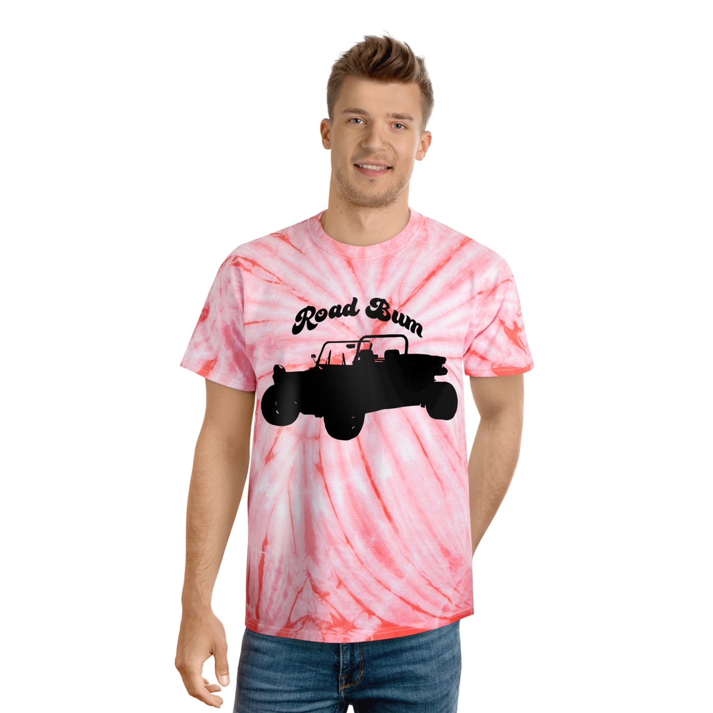 Men's Tie-Dye Tee, Cyclone - Dunes