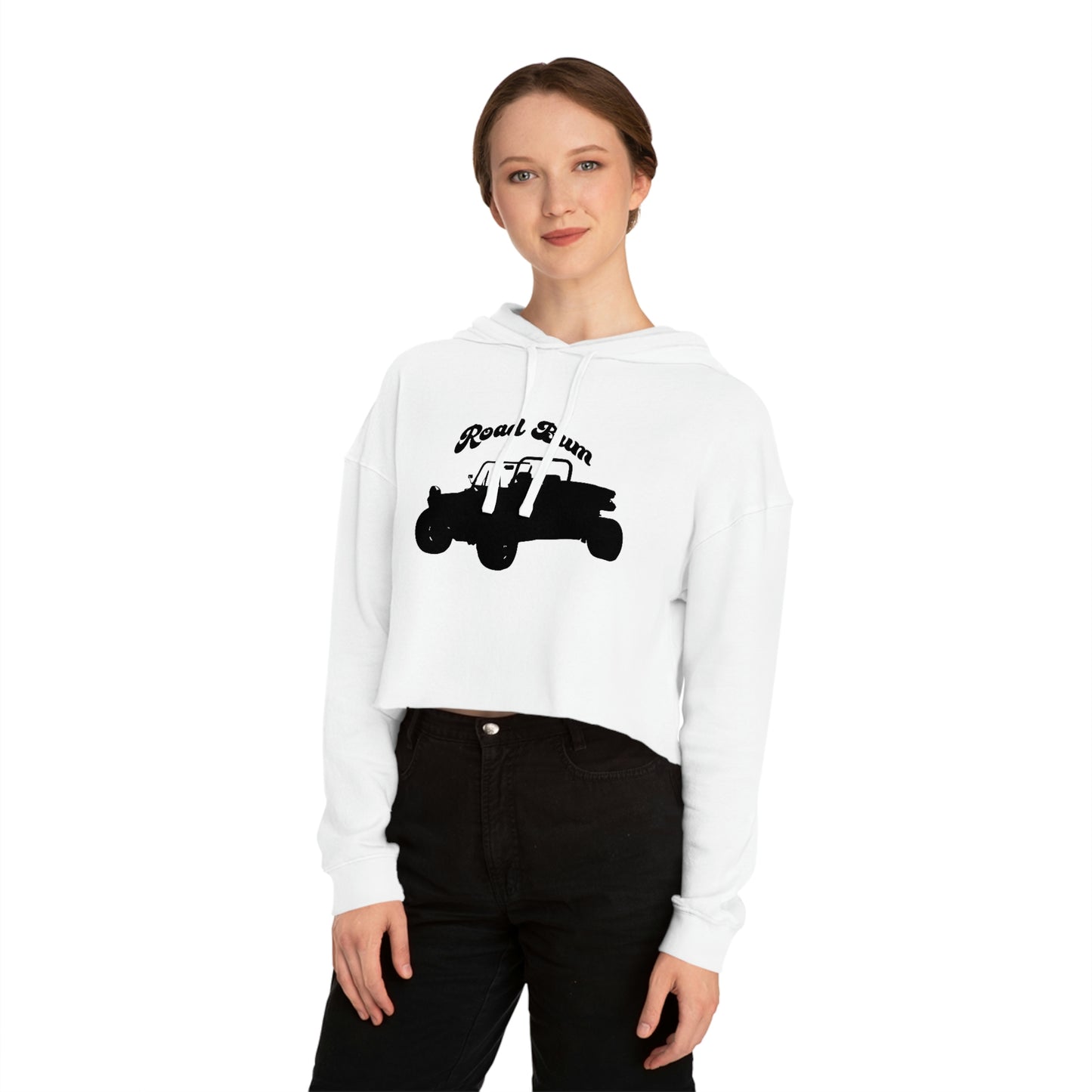 Women’s Cropped Hooded Sweatshirt - Dunes