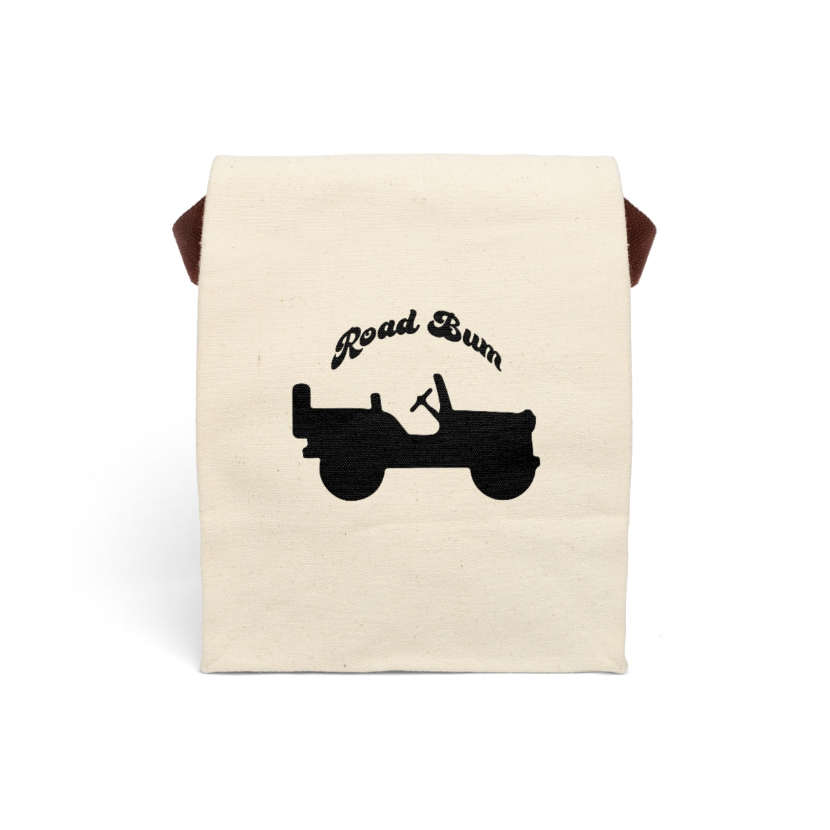 Canvas Lunch Bag With Strap - Jeep