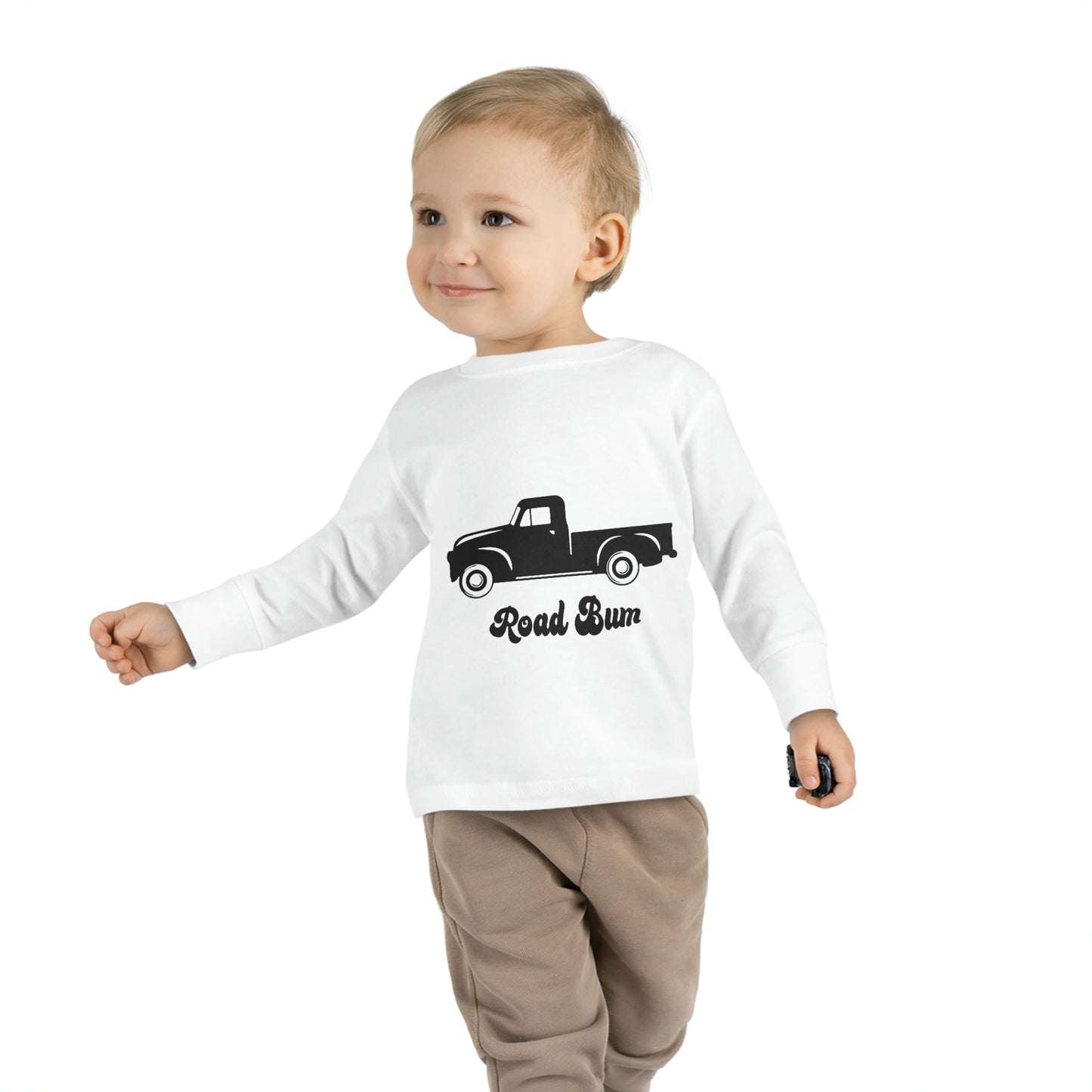 Toddler Long Sleeve Tee - Truck