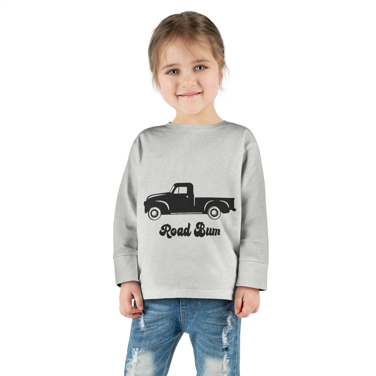 Toddler Long Sleeve Tee - Truck