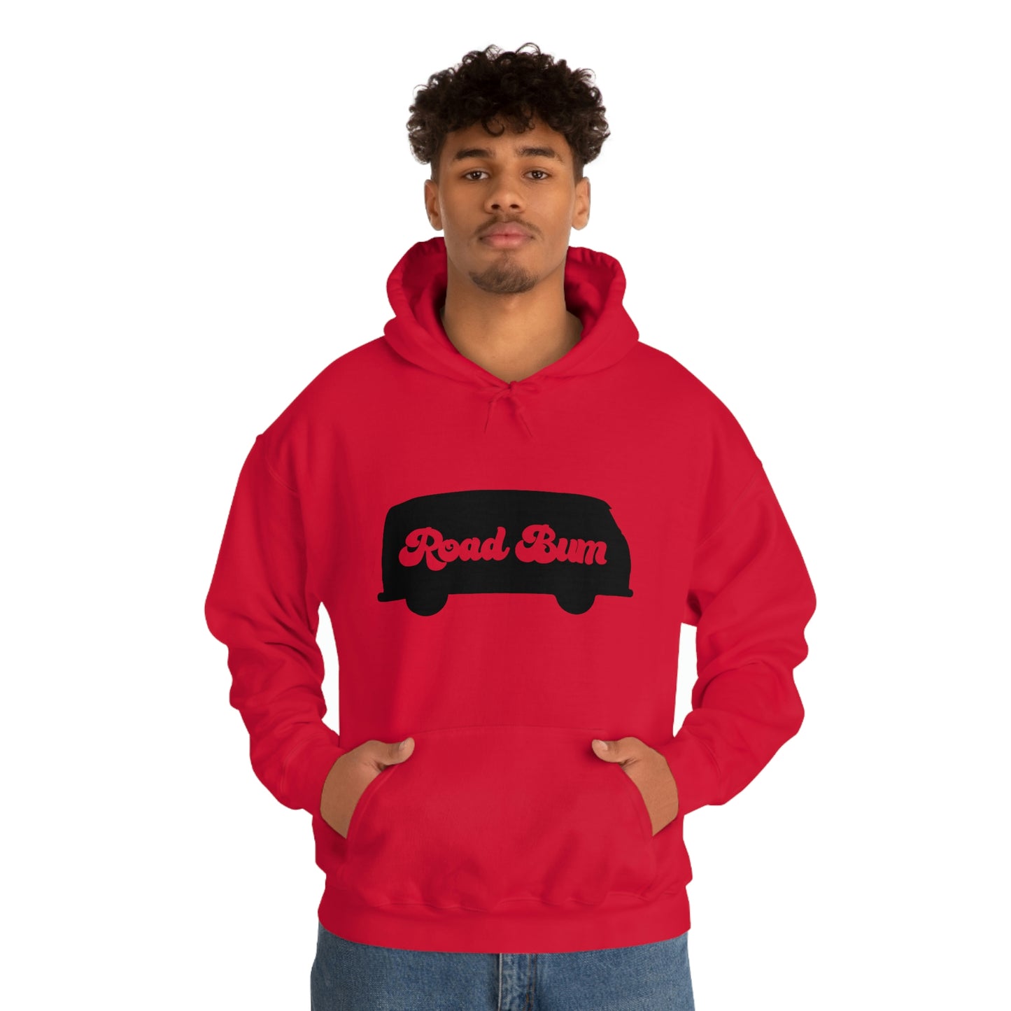 Men's Heavy Blend™ Hooded Sweatshirt - Bus