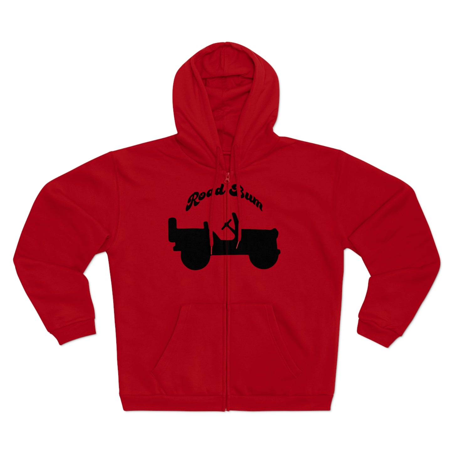 Men's Hooded Zip Sweatshirt - Jeep