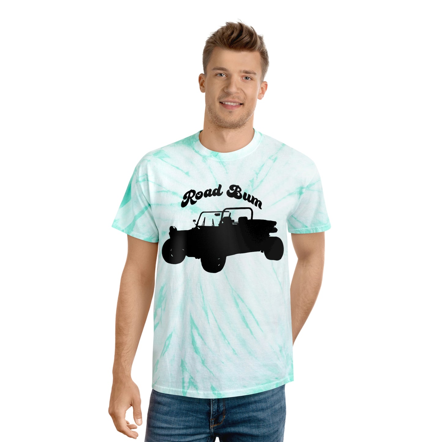 Men's Tie-Dye Tee, Cyclone - Dunes