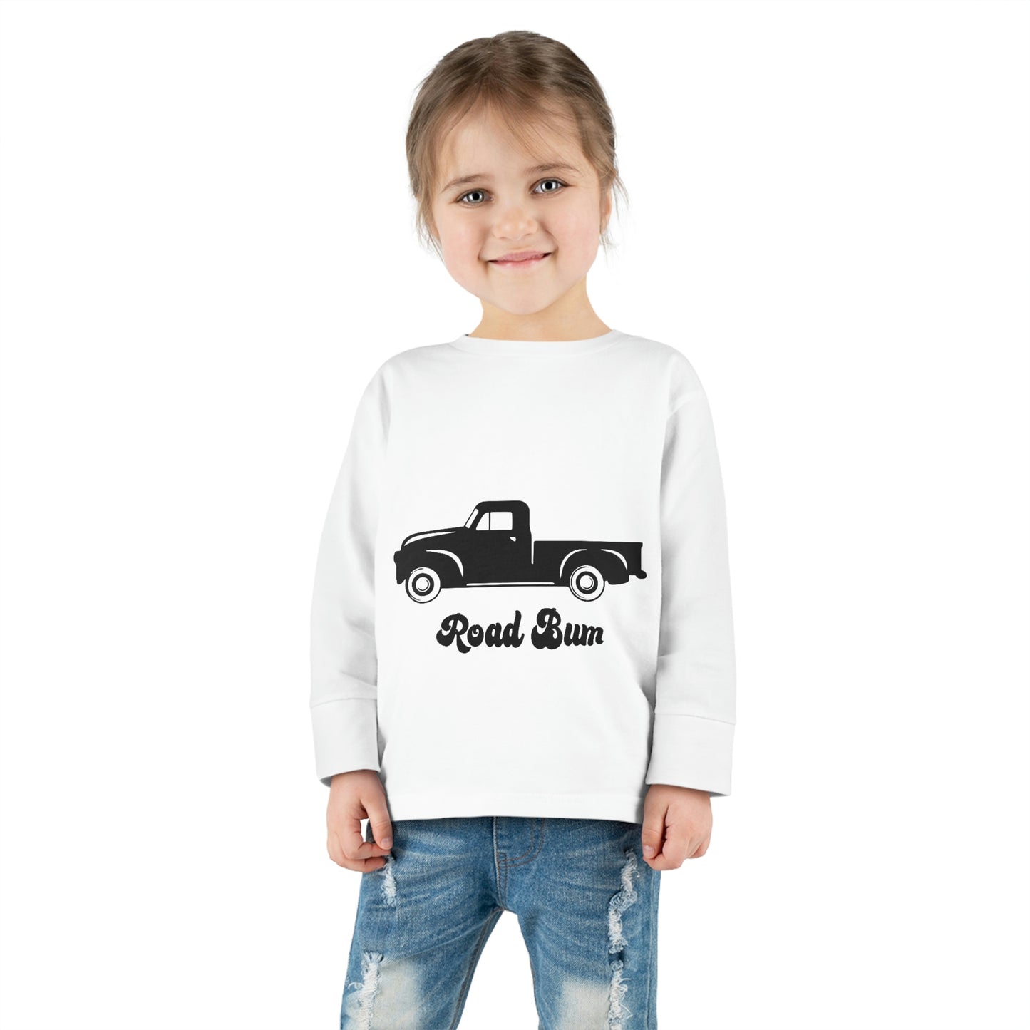 Toddler Long Sleeve Tee - Truck