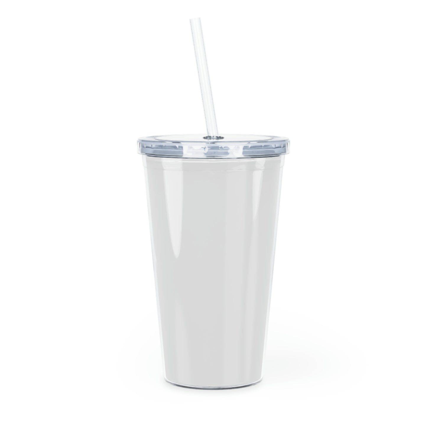 Plastic Tumbler with Straw - Truck