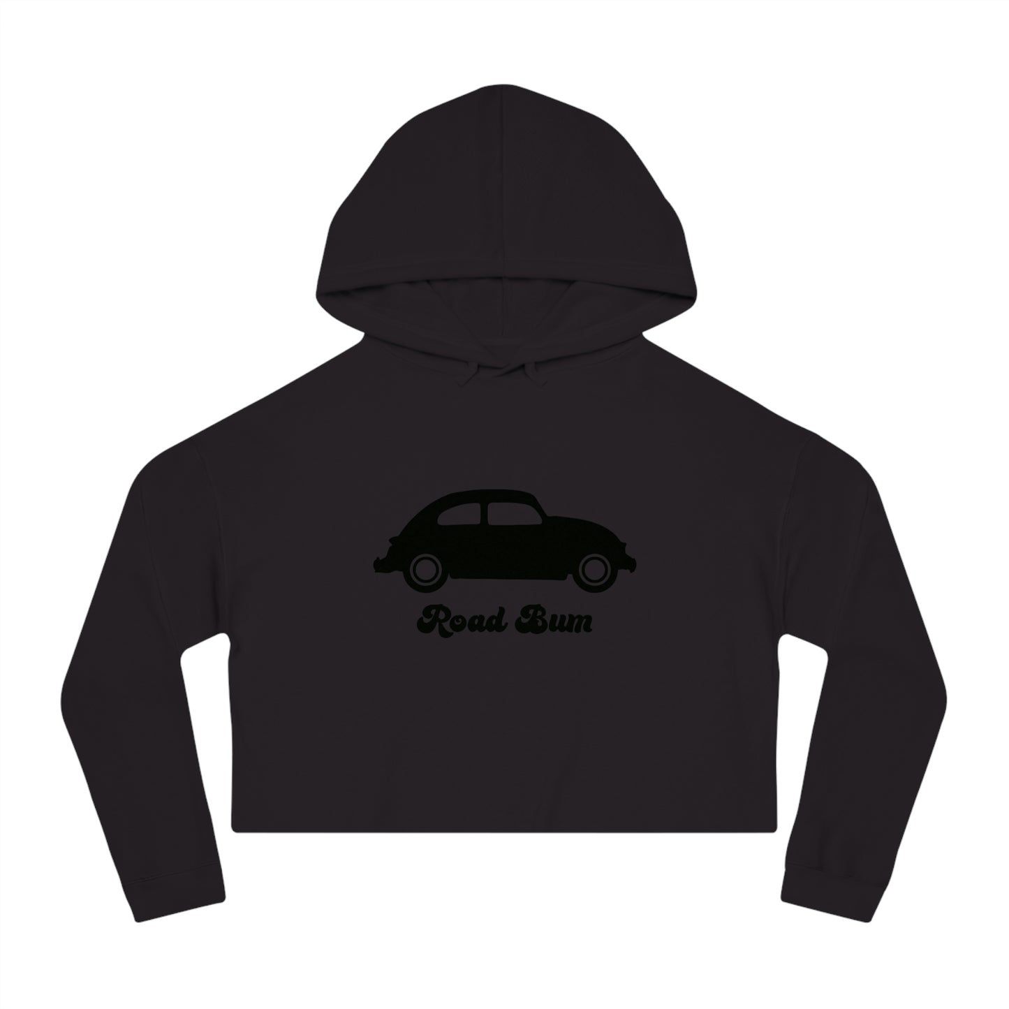 Women’s Cropped Hooded Sweatshirt - Beetle