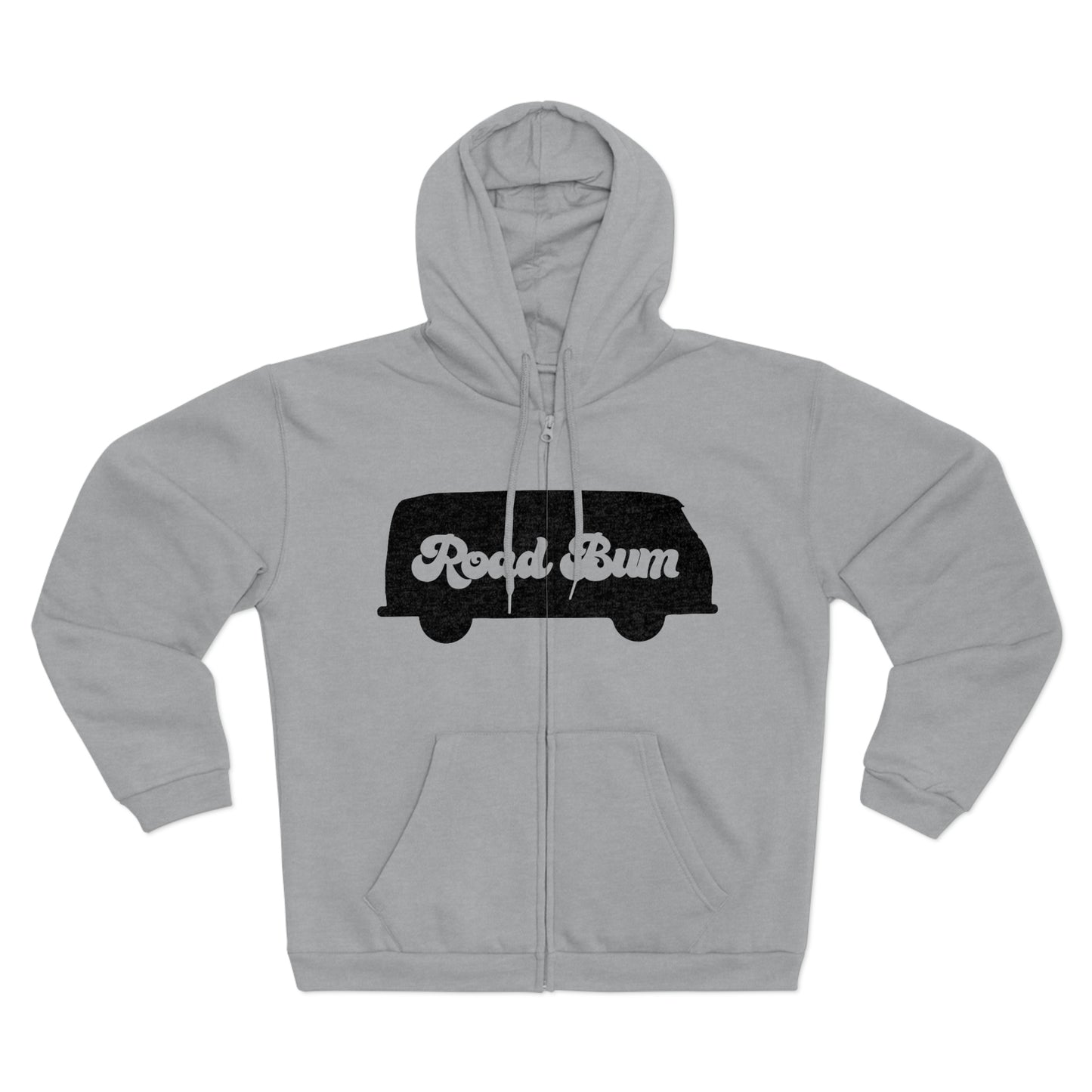 Men's Hooded Zip Sweatshirt - Bus