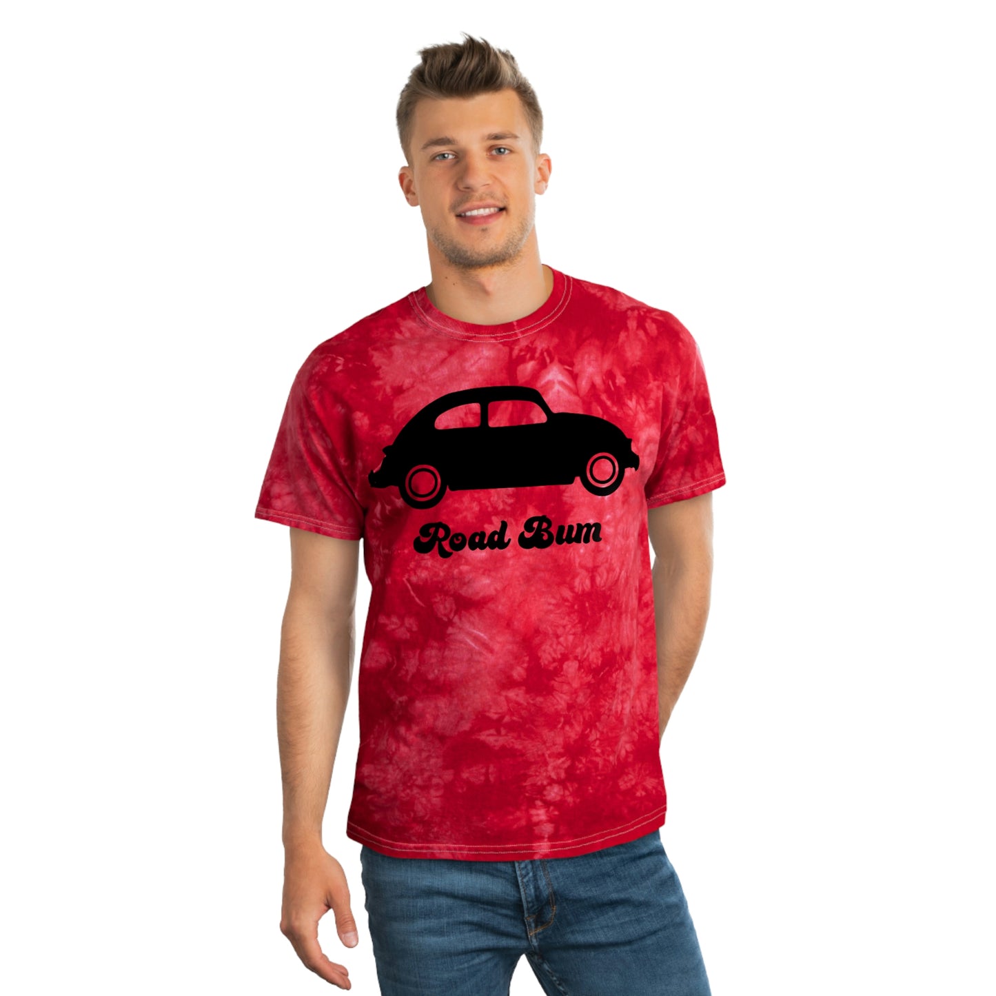 Men's Tie-Dye Tee, Crystal - Beetle