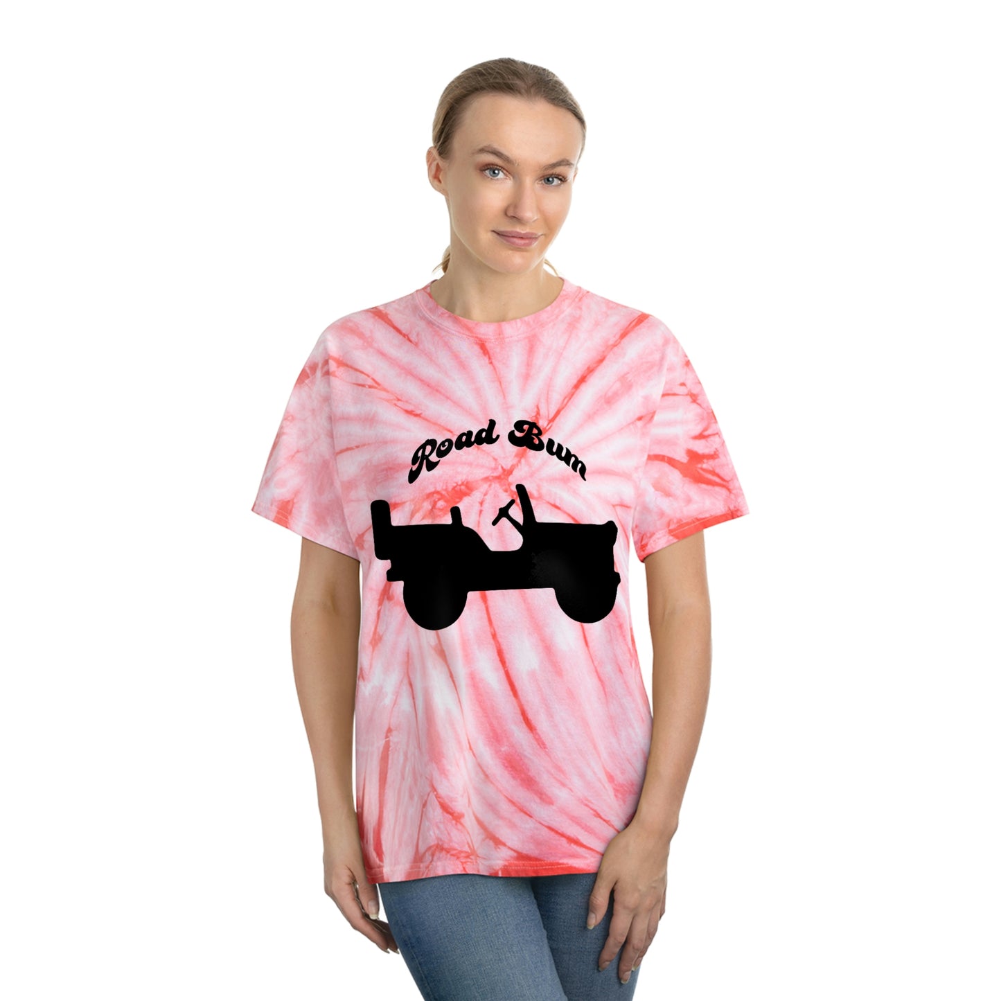 Women's Tie-Dye Tee, Cyclone - Jeep