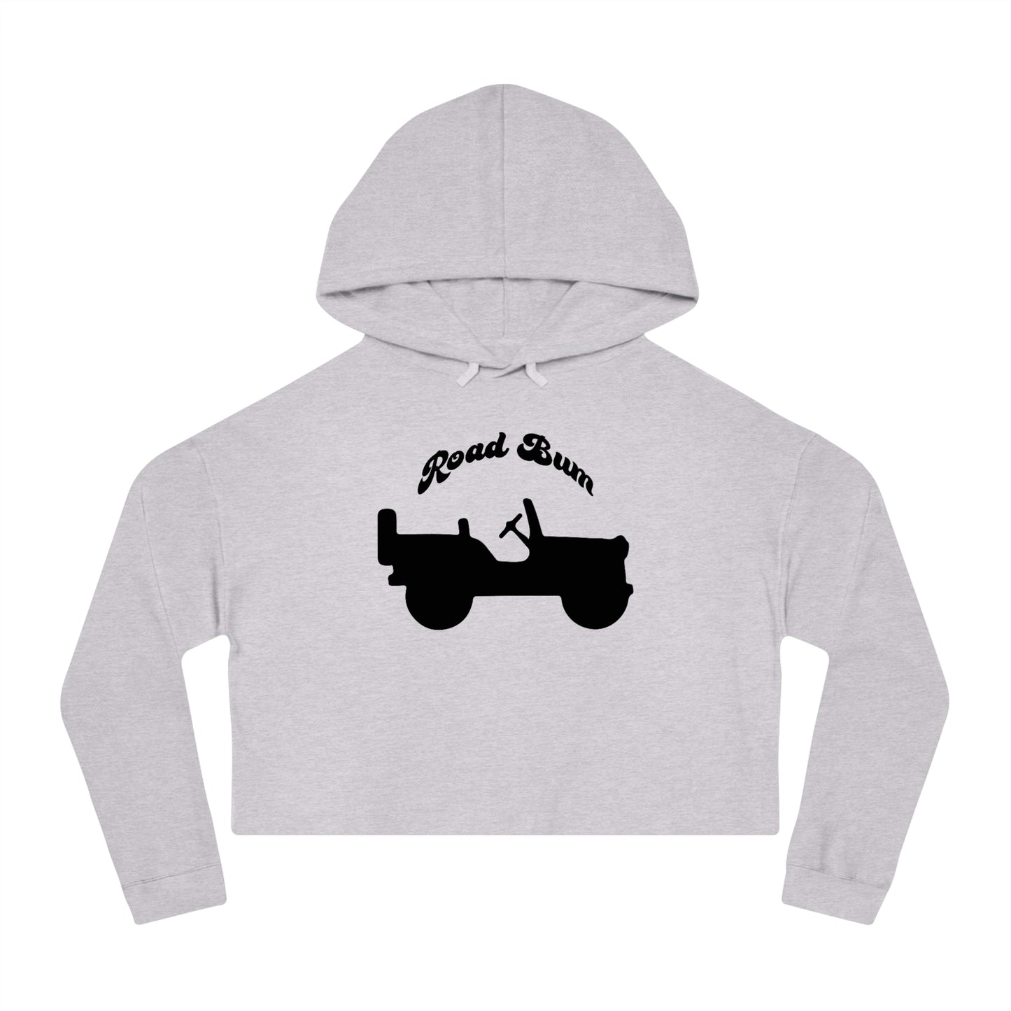 Women’s Cropped Hooded Sweatshirt - Jeep