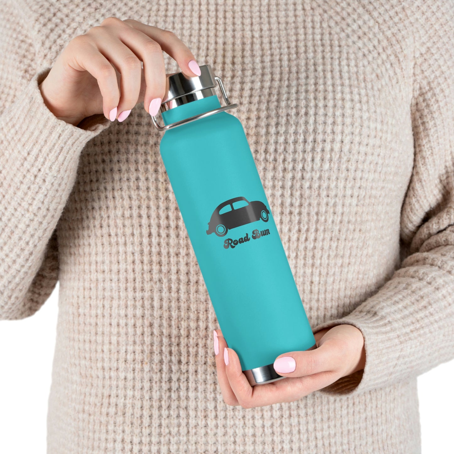 Copper Vacuum Insulated Bottle, 22oz - Beetle