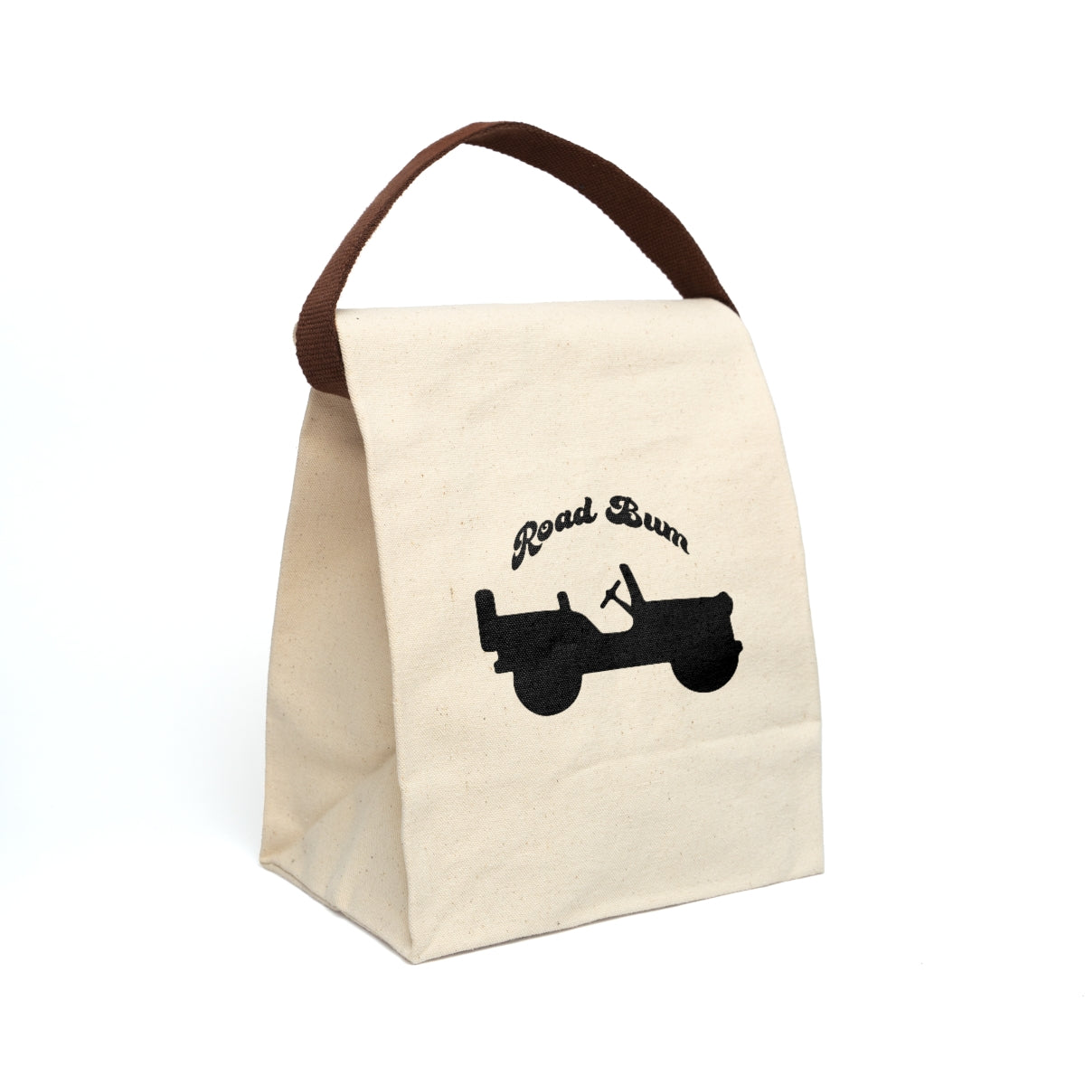 Canvas Lunch Bag With Strap - Jeep