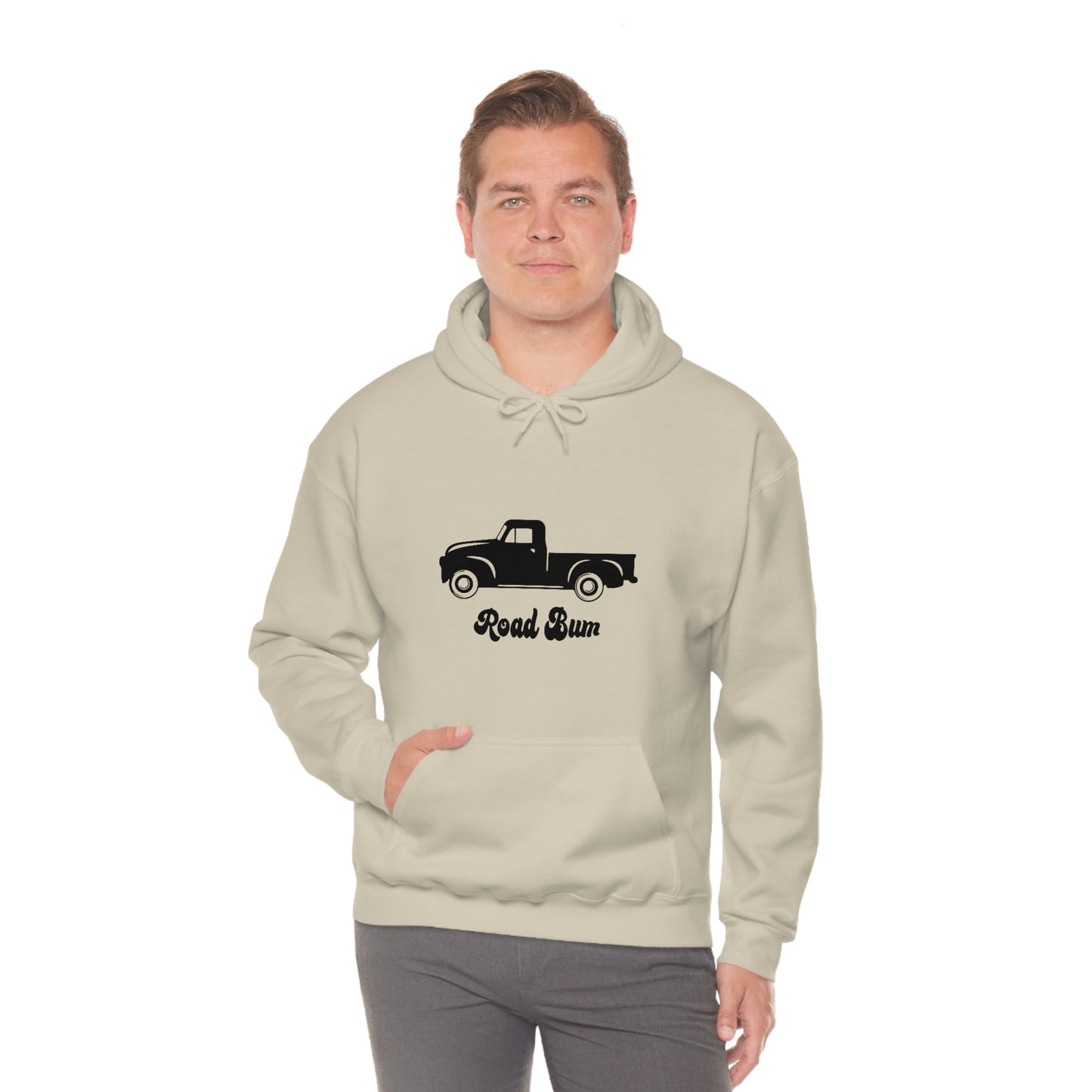 Men's Heavy Blend™ Hooded Sweatshirt - Truck