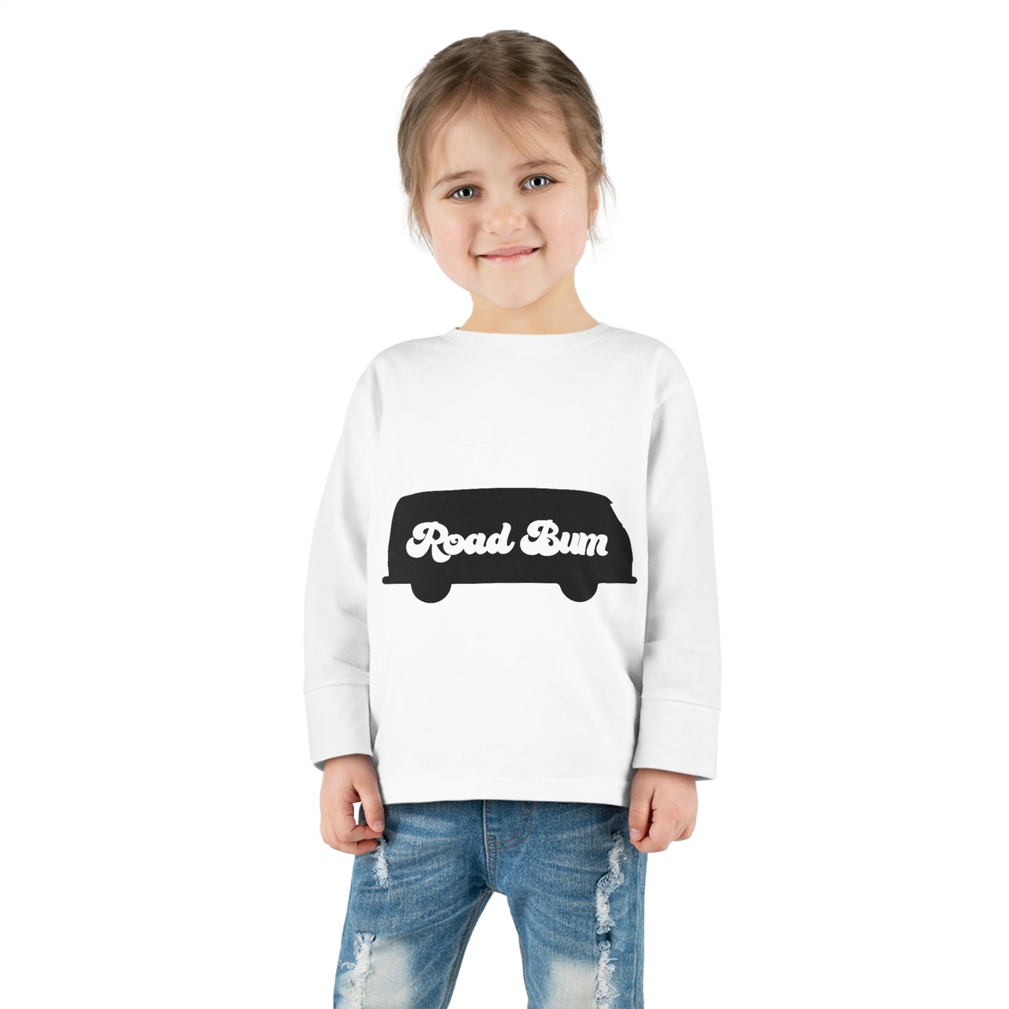 Toddler Long Sleeve Tee - Bus