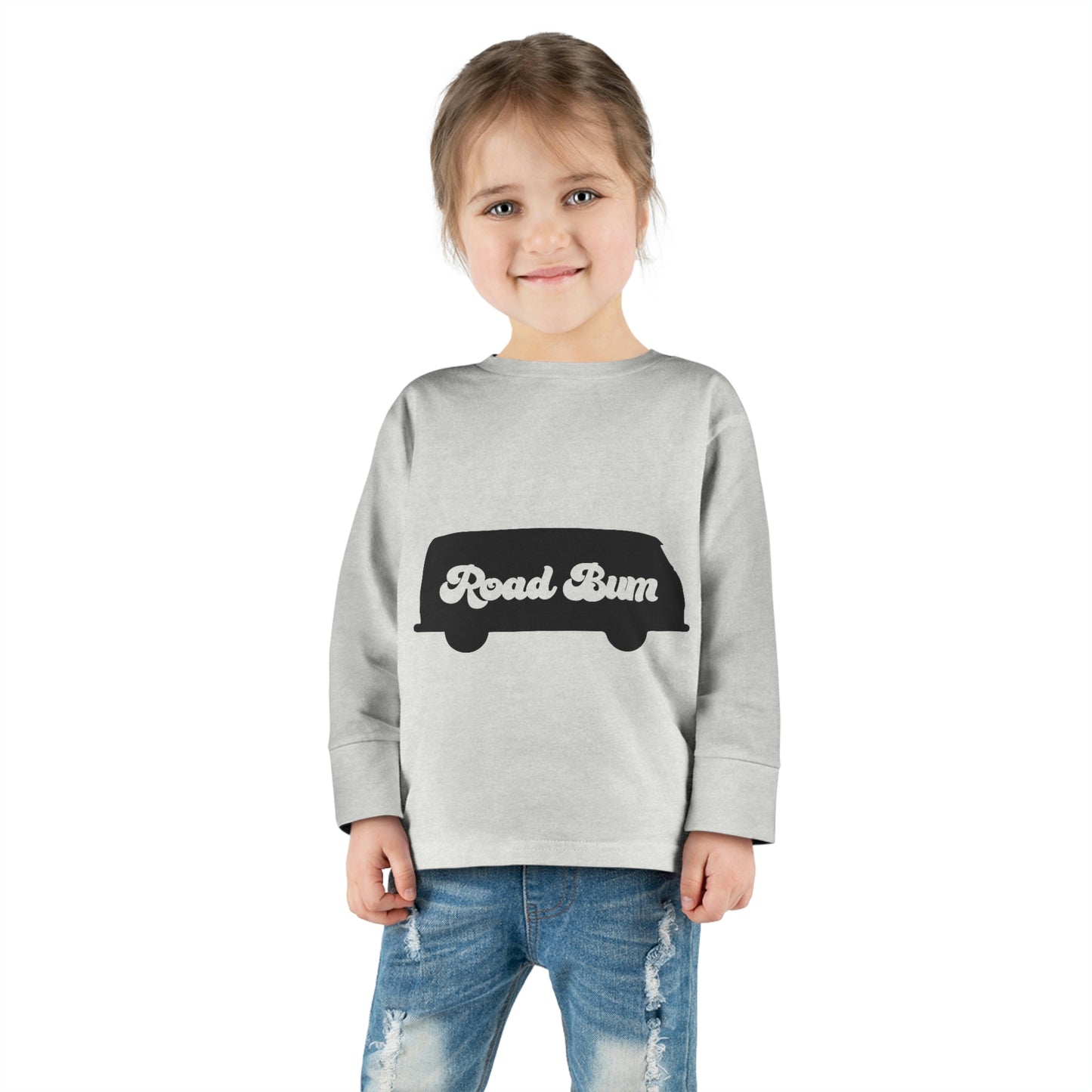 Toddler Long Sleeve Tee - Bus