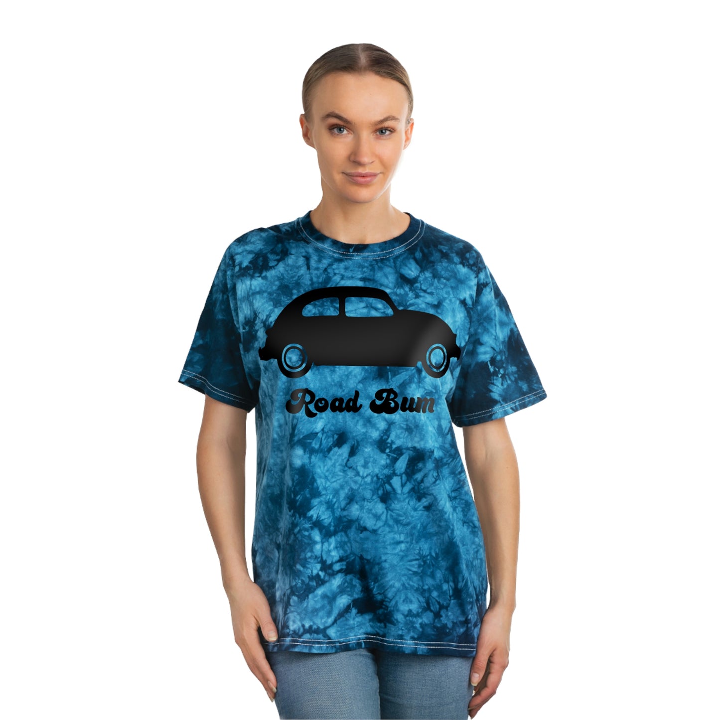 Women's Tie-Dye Tee, Crystal - Beetle