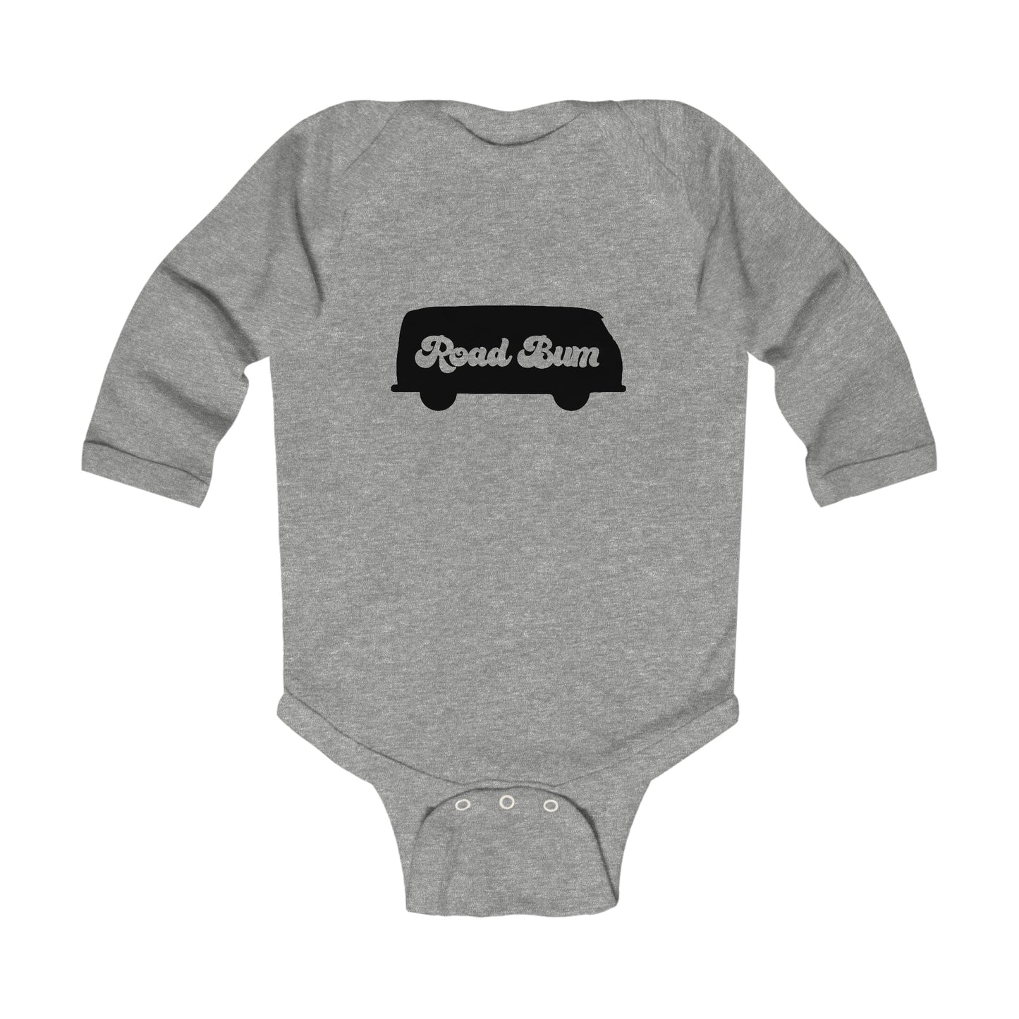 Infant Long Sleeve Bodysuit - Bus