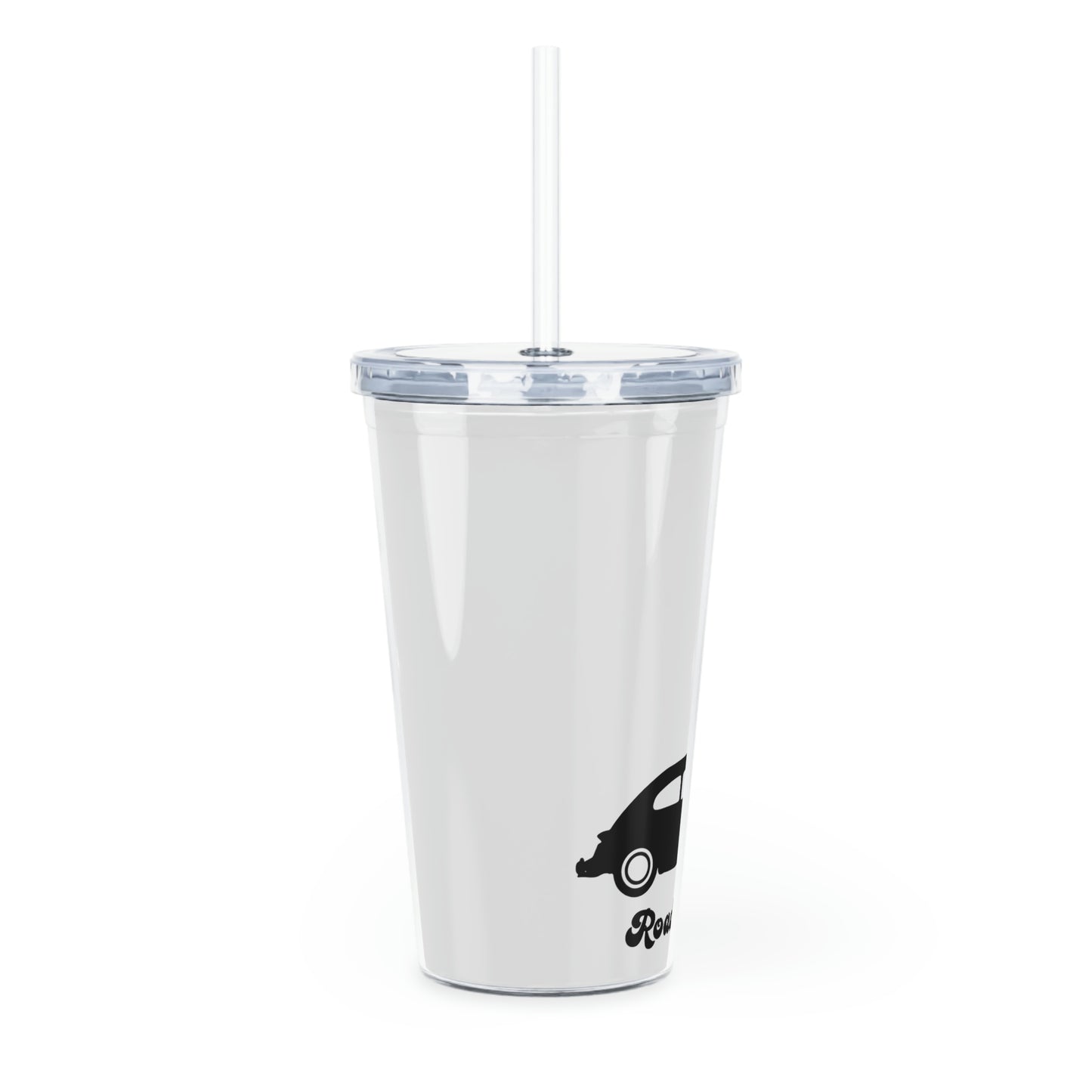 Plastic Tumbler with Straw - Beetle