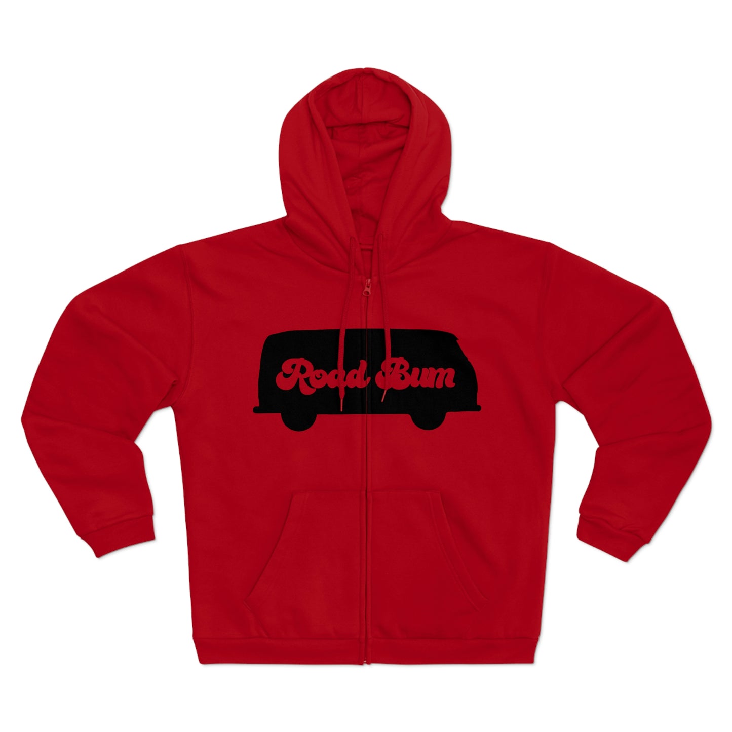 Men's Hooded Zip Sweatshirt - Bus