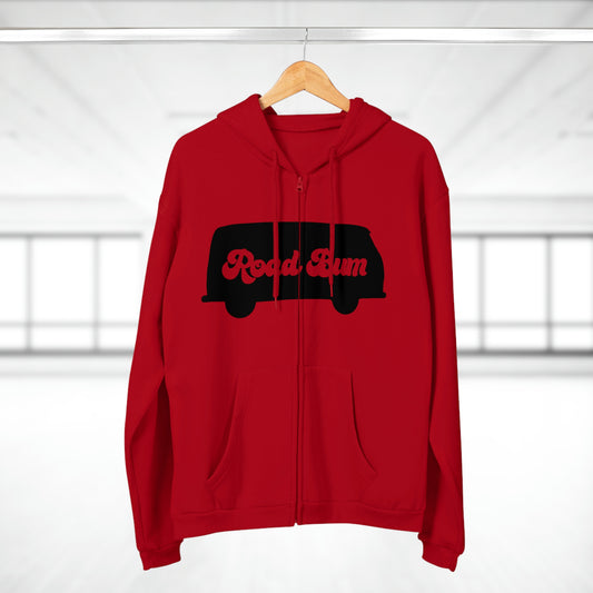 Men's Hooded Zip Sweatshirt - Bus