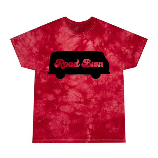 Men's Tie-Dye Tee, Crystal - Bus