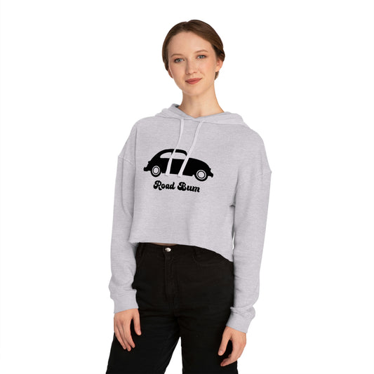 Women’s Cropped Hooded Sweatshirt - Beetle