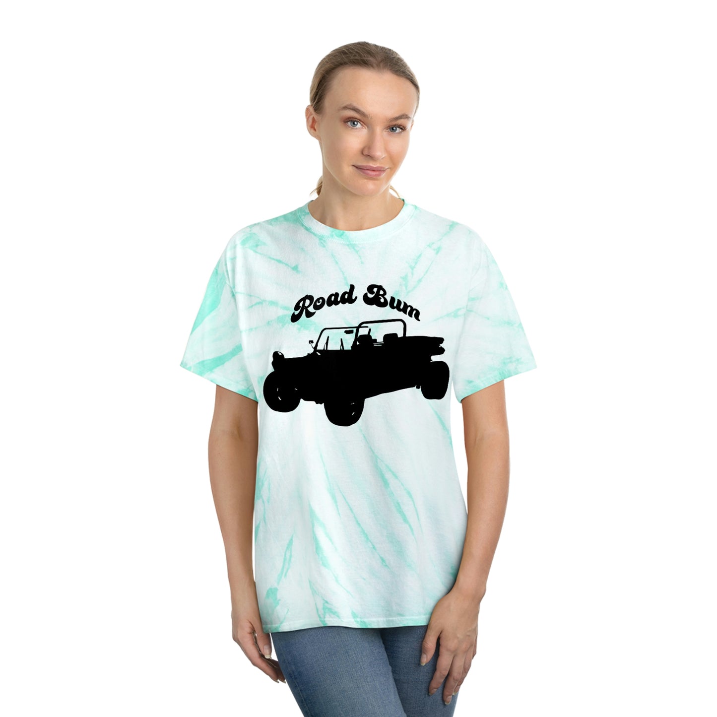 Women's Tie-Dye Tee, Cyclone - Dunes