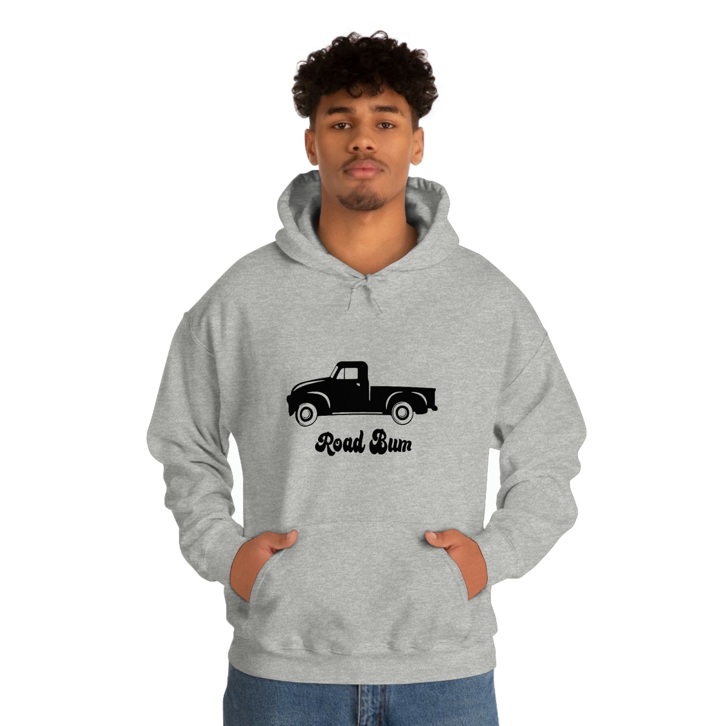 Men's Heavy Blend™ Hooded Sweatshirt - Truck